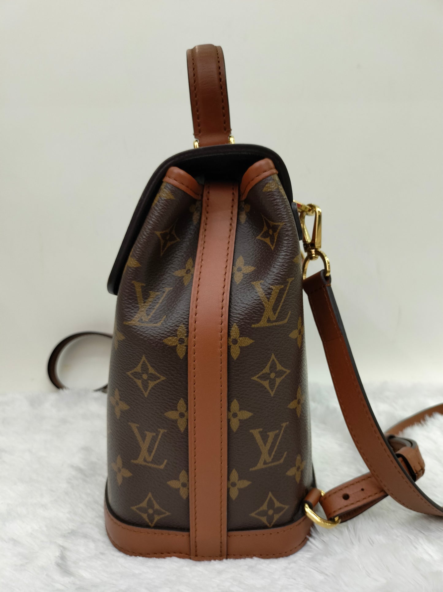 LV Dauphine Backpack PM Monogram Reverse 2020