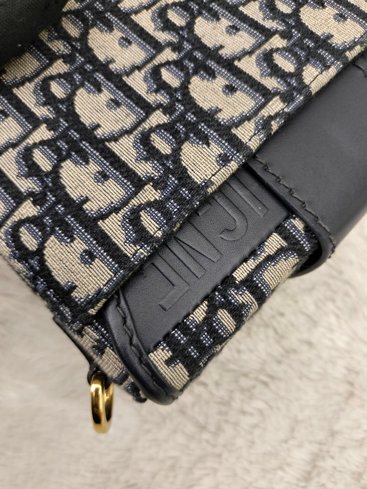 Dior Montaigne Box Oblique Navy GHW 2020