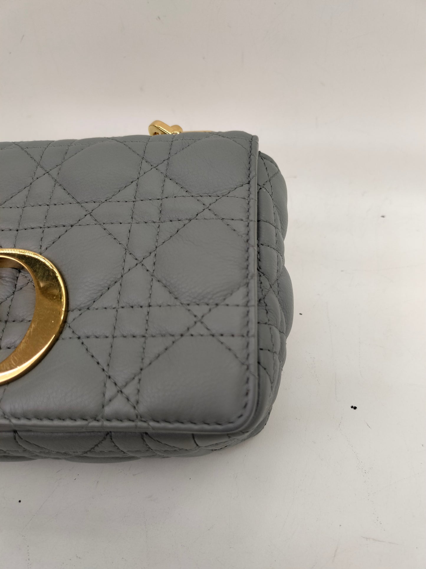 Dior Caro Small Grey GHW 2021
