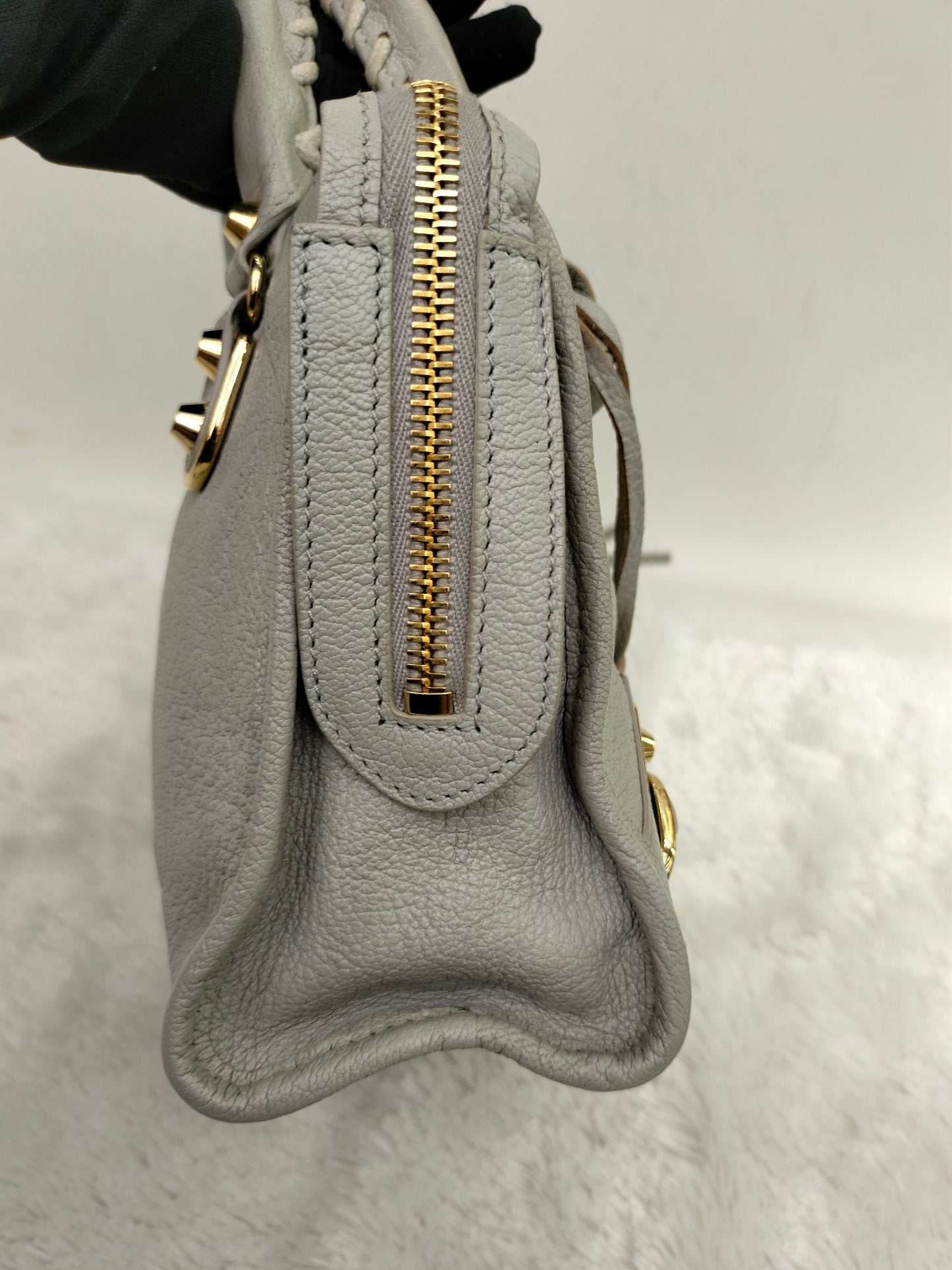 Balenciaga Mini City Edge Grey GHW
