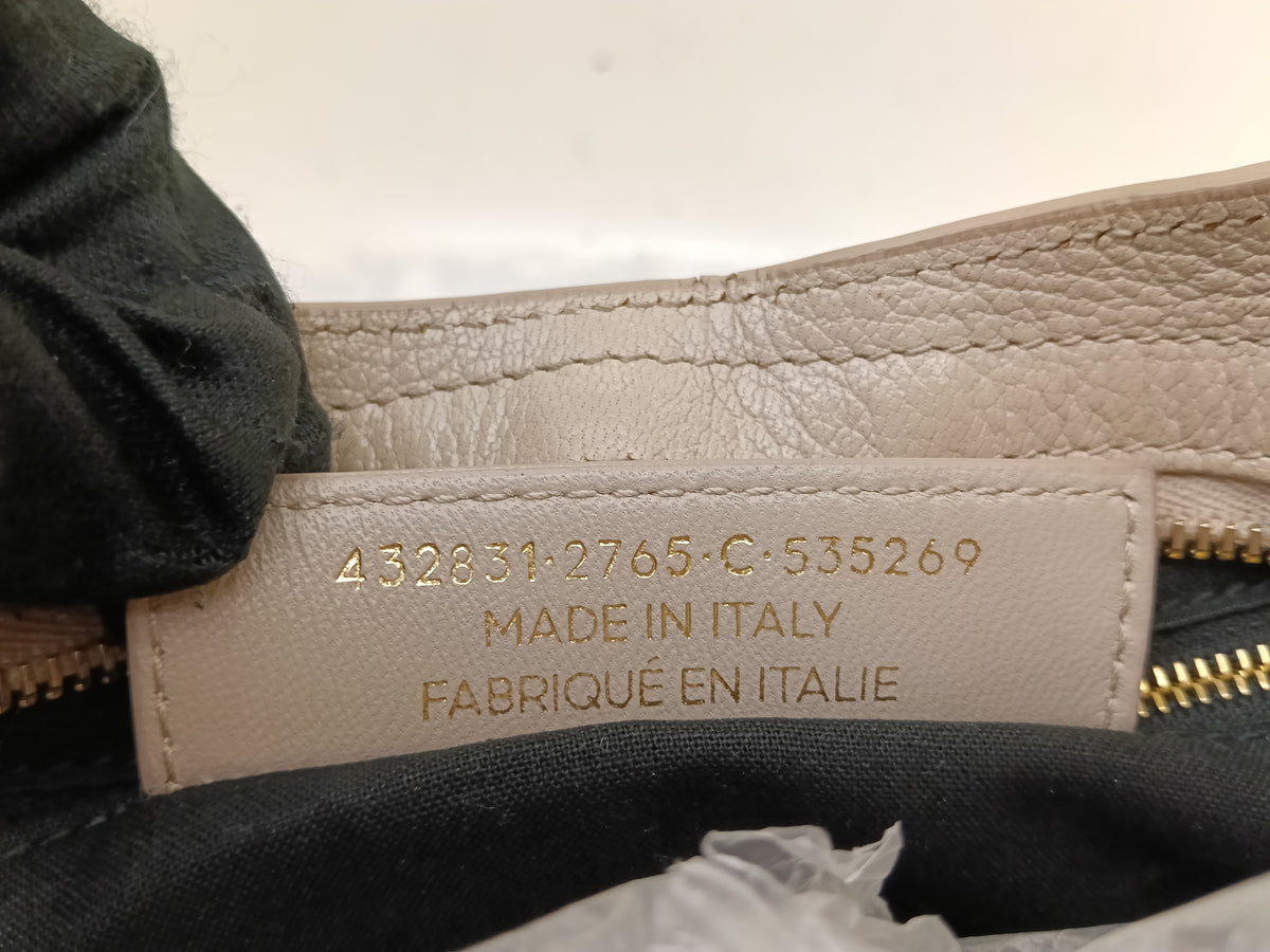 Balenciaga Small City Edge Beige GHW 2016