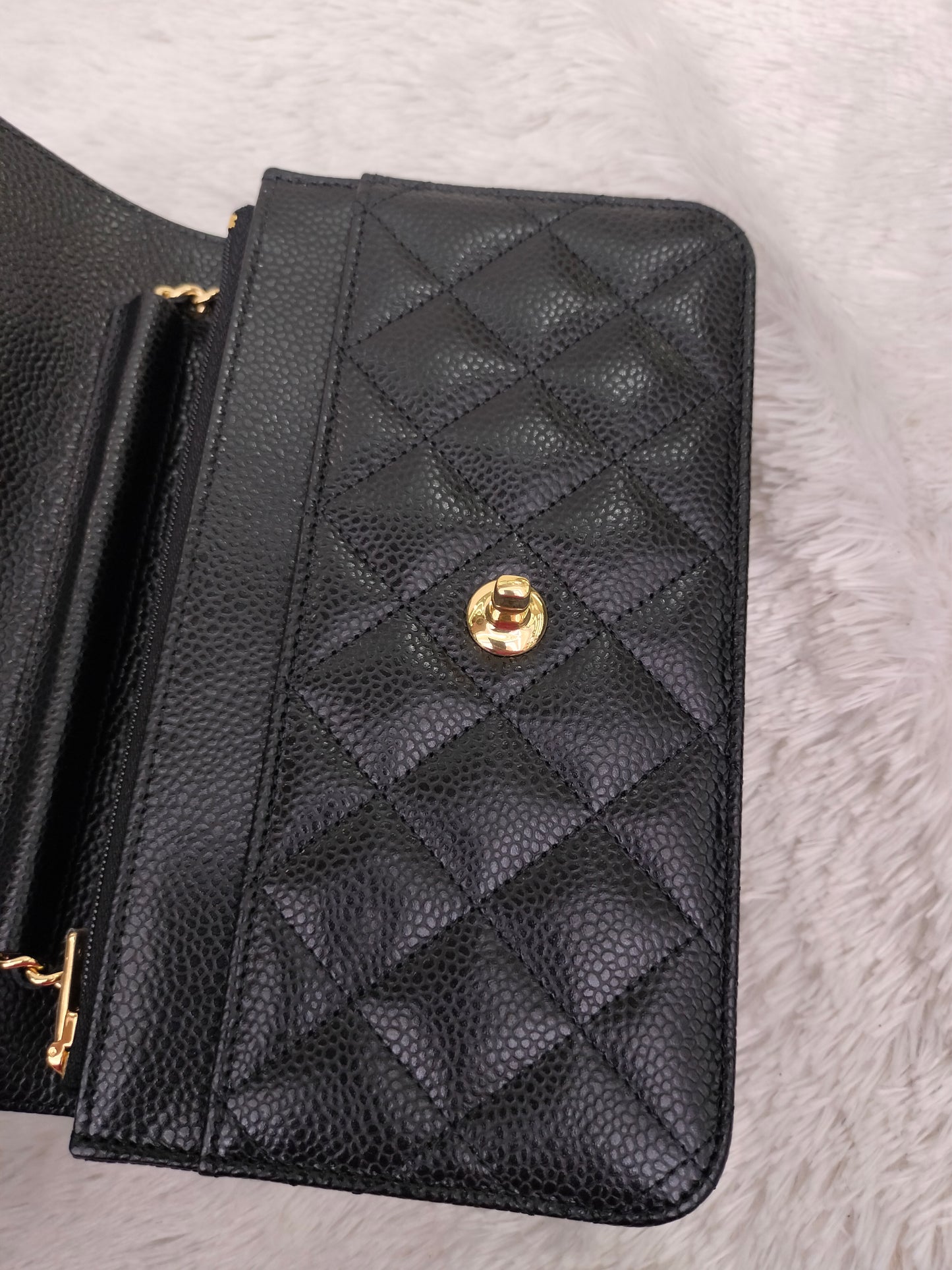 *NEW* Chanel WOC Caviar Black GHW (CHIP 2025)