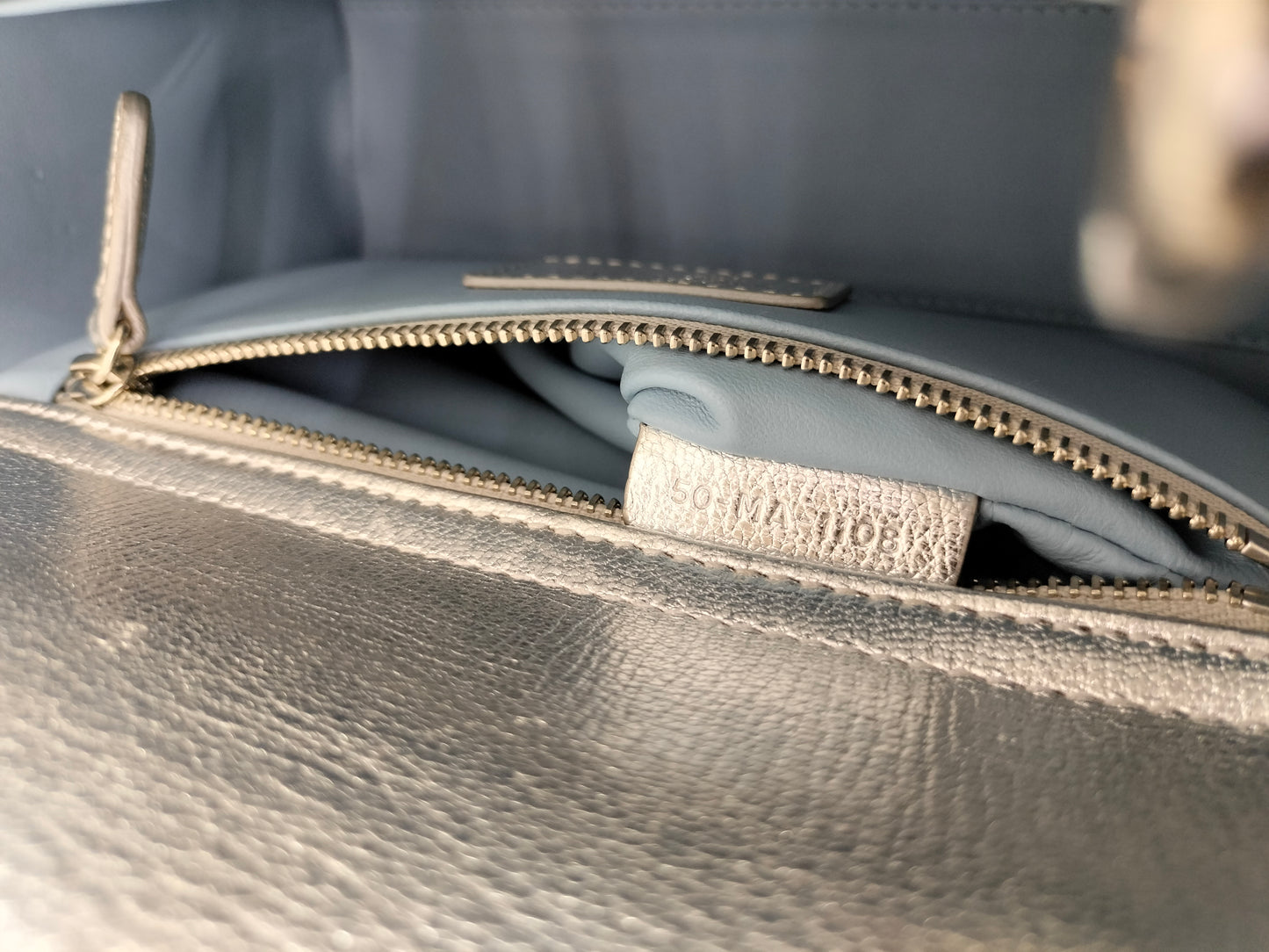 Lady Dior Small Metallic Silver SHW 2019