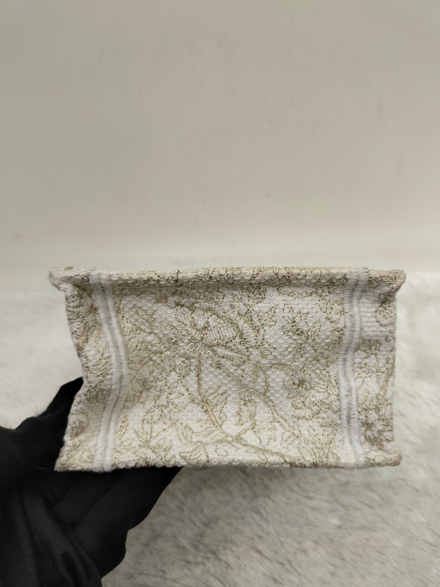 Dior Tote Book Mini Phone Canvas Off White 2022