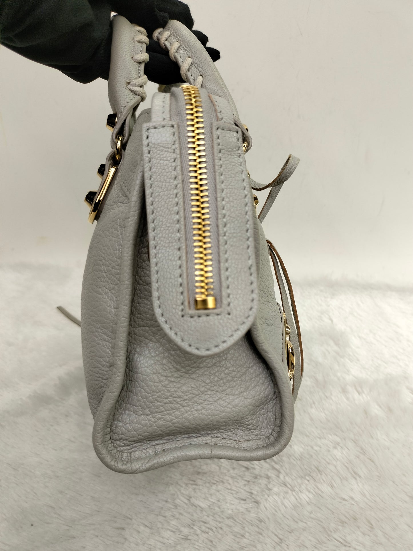 Balenciaga Mini City Edge Grey GHW