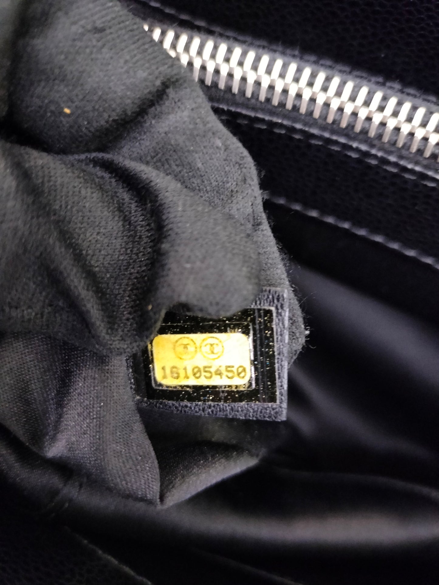 Chanel GST Caviar Black SHW #16