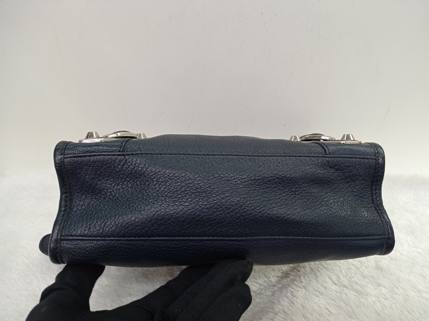 Balenciaga Mini City Edge Navy SHW