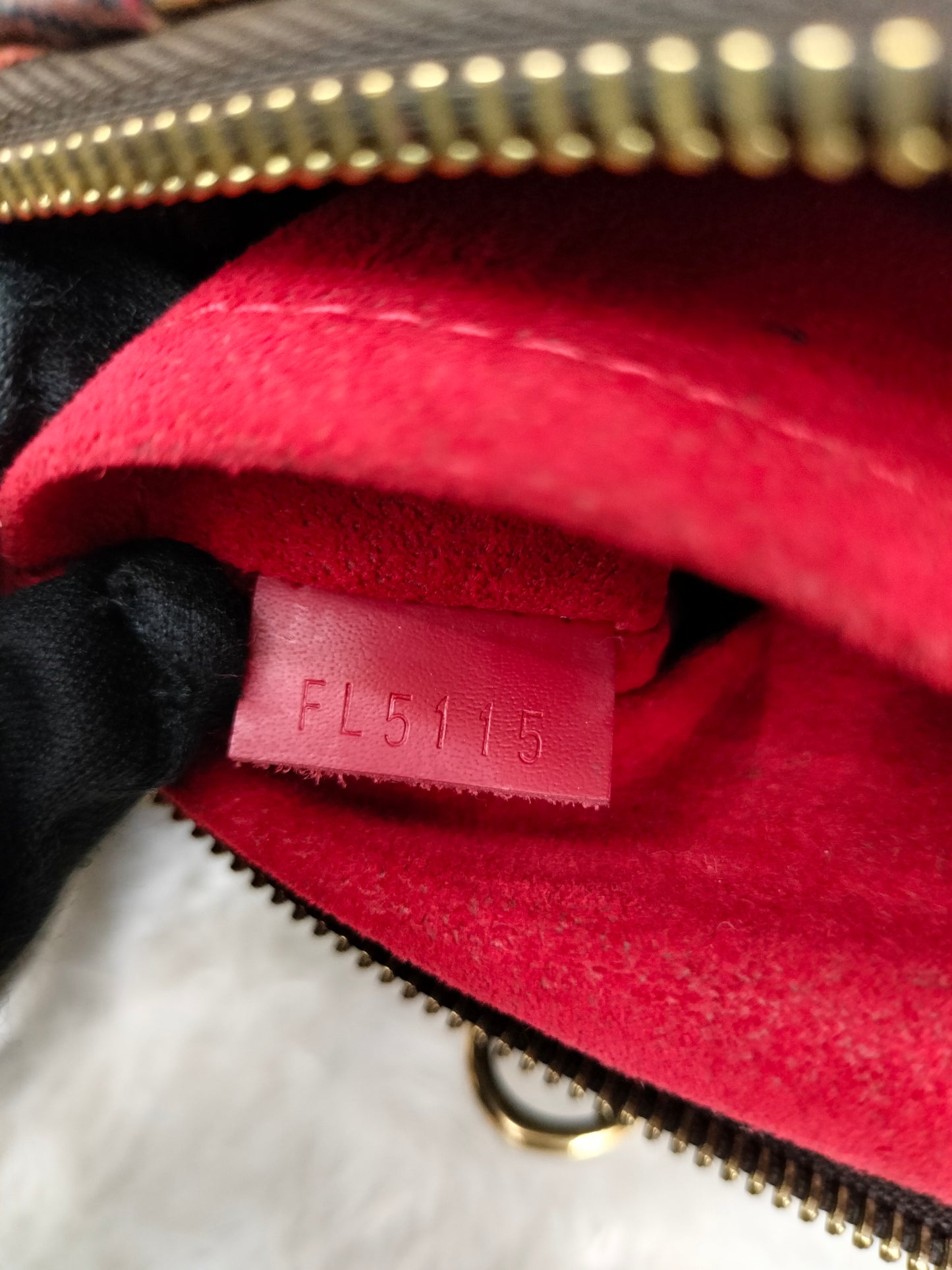 LV Caissa PM Damier Red