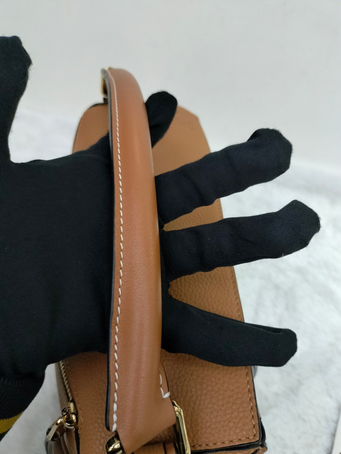 Loewe Puzzle Small Grained Tan GHW 2019