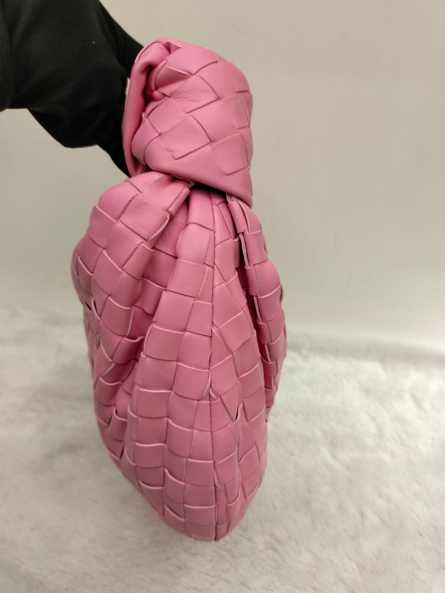 Bottega Veneta Teen Jodie Pink GHW