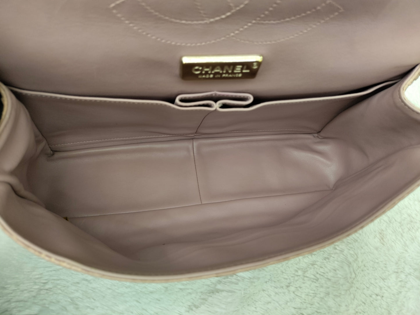 Chanel Jumbo Python Caramel GHW DF #18