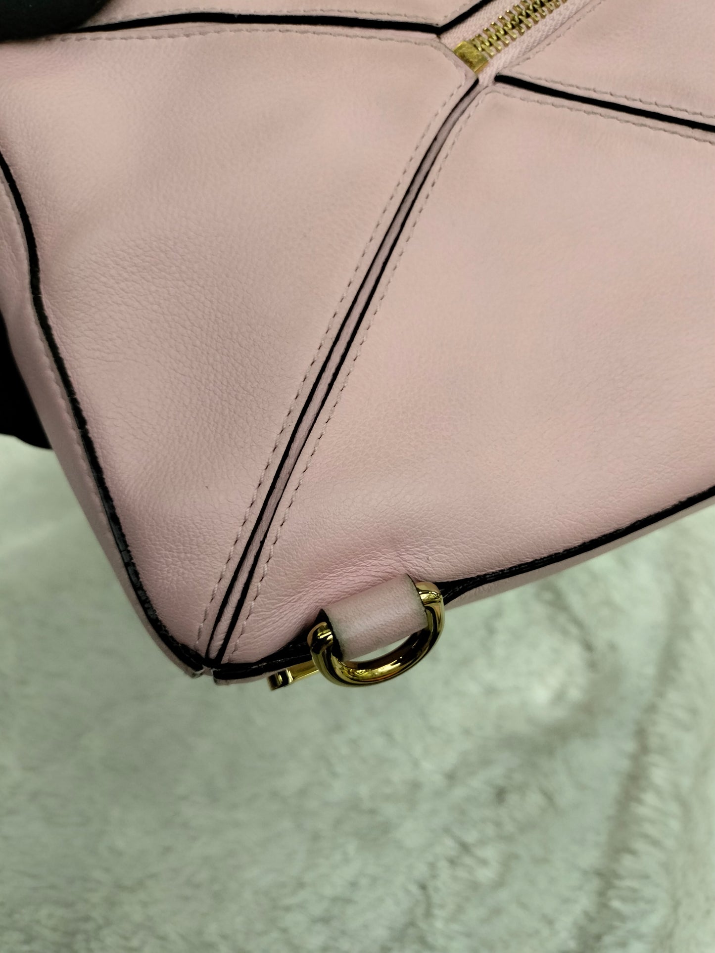 Loewe Puzzle Small Baby Pink GHW 2015