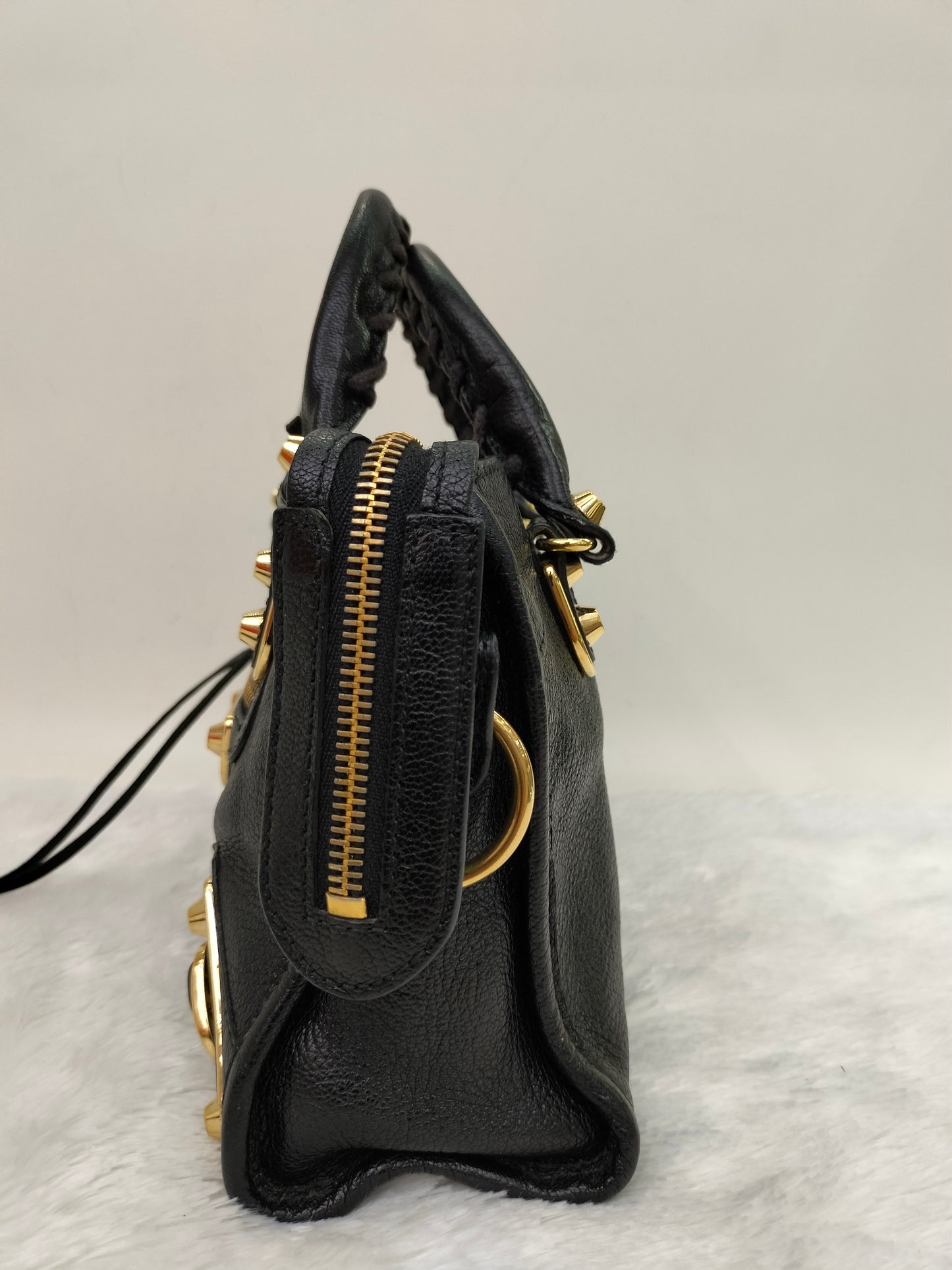 Balenciaga Mini City Edge Black GHW 2015