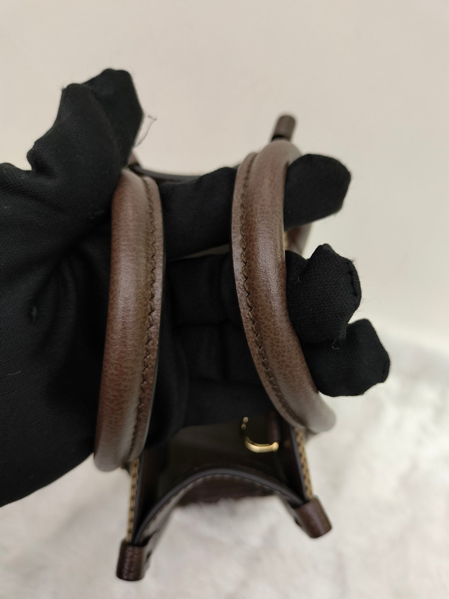 Gucci Vertical Mini Tote Brown GHW