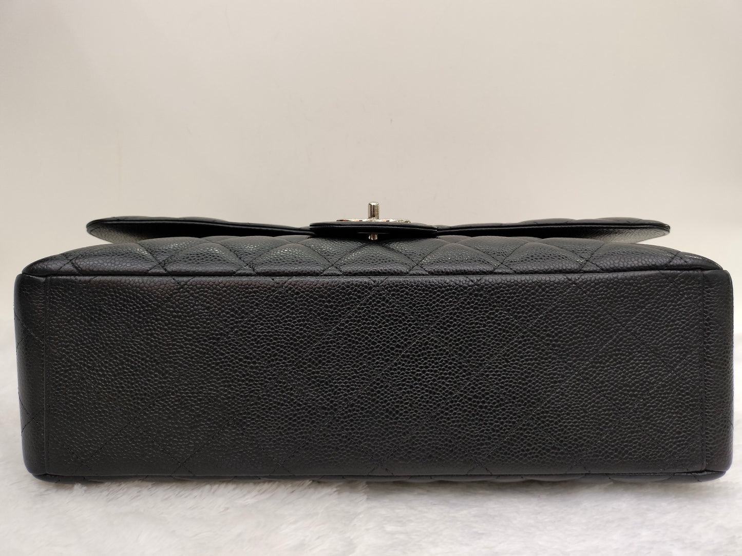 Chanel Maxi Caviar Black SHW DF #23