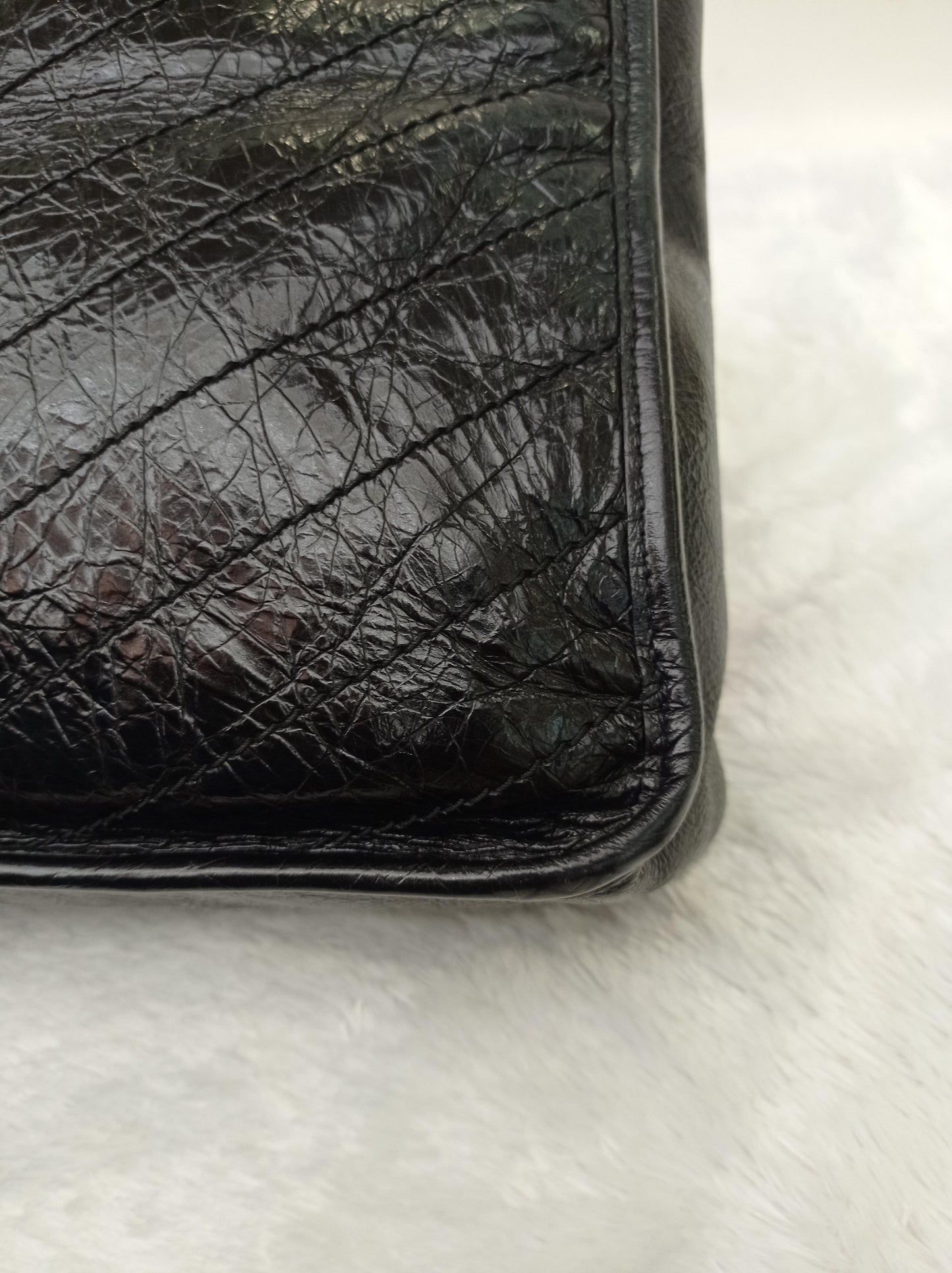 YsL Niki Large Calfskin Black RHW 2018