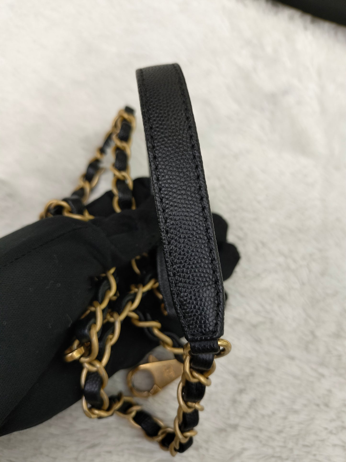 Chanel Coco Handle Medium Caviar Black GHW #25