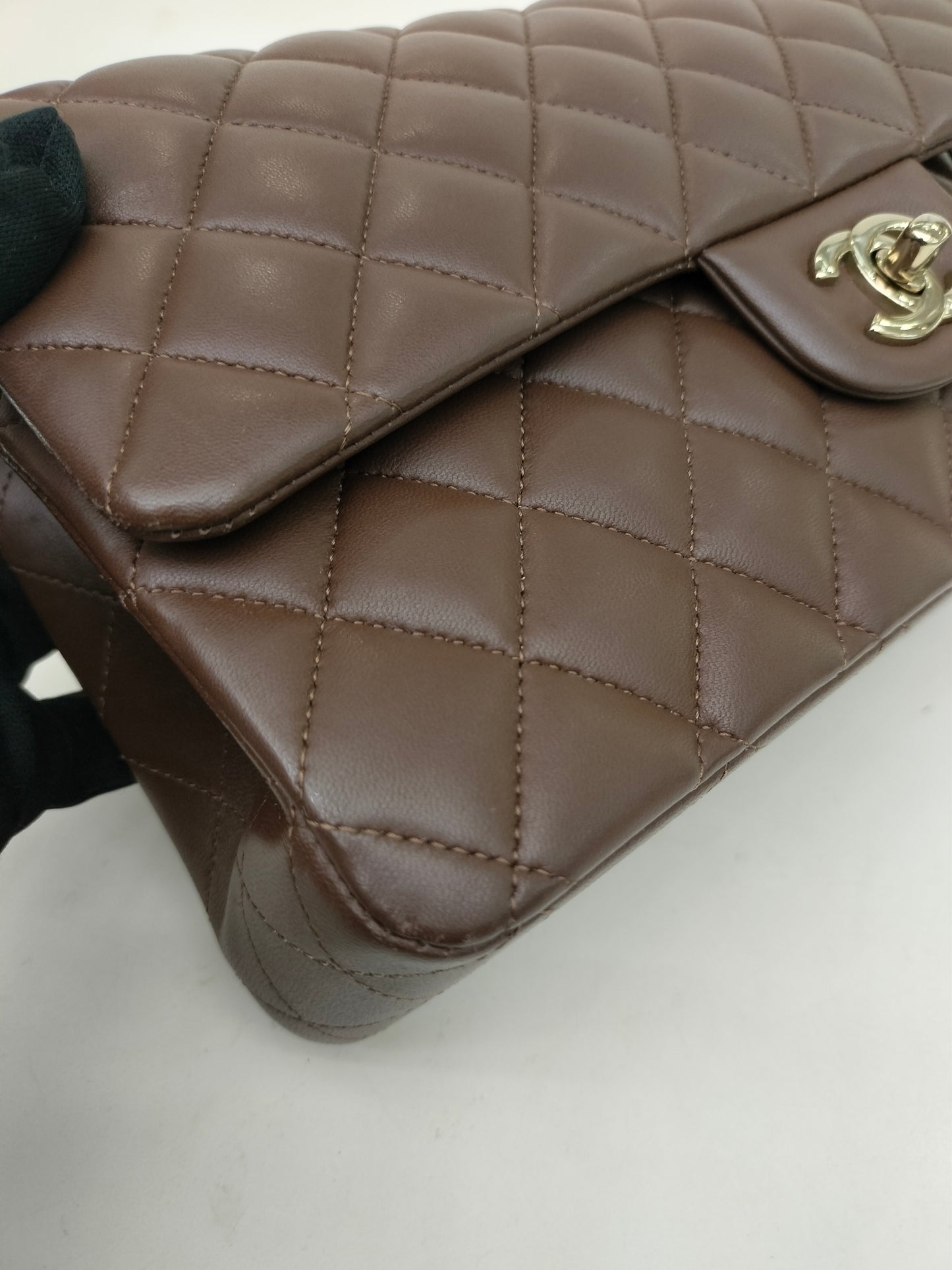 Chanel Medium Lamb Brown GHW DF (CHIP) 2023