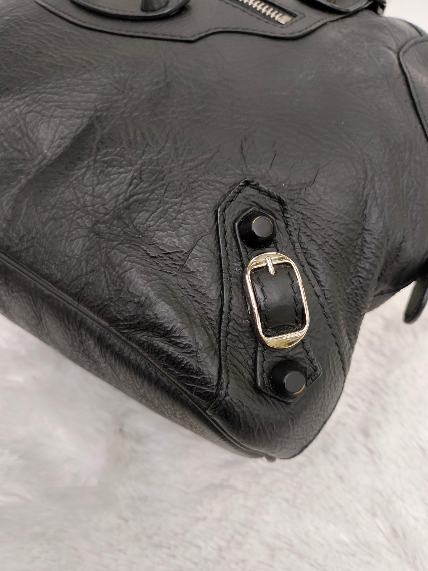 Balenciaga Bowling Black SHW