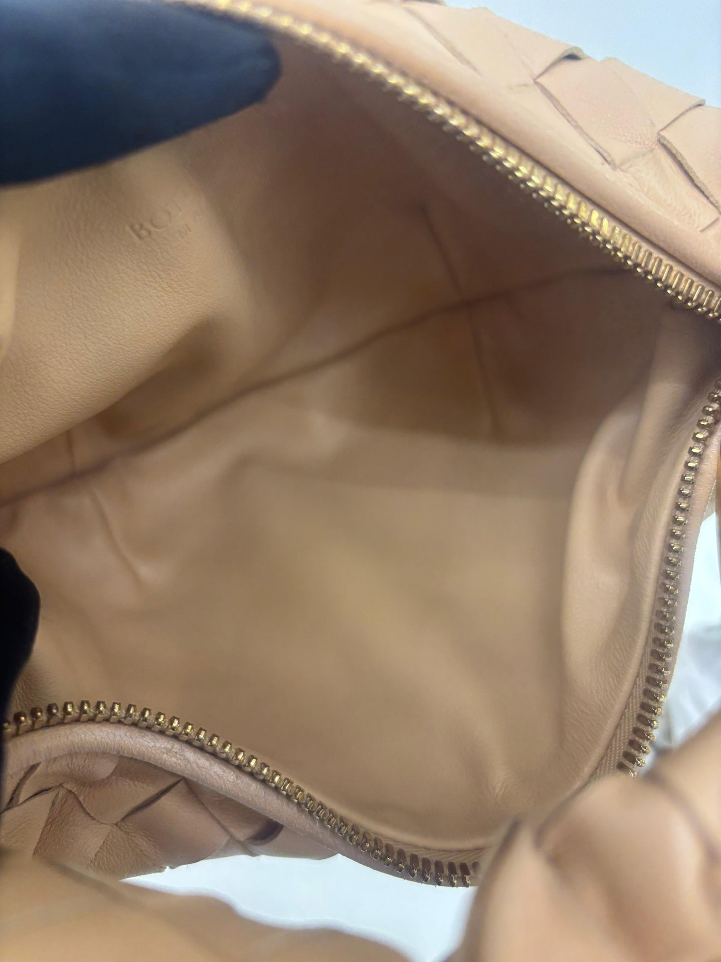 Bottega Veneta Mini Jodie Almond GHW