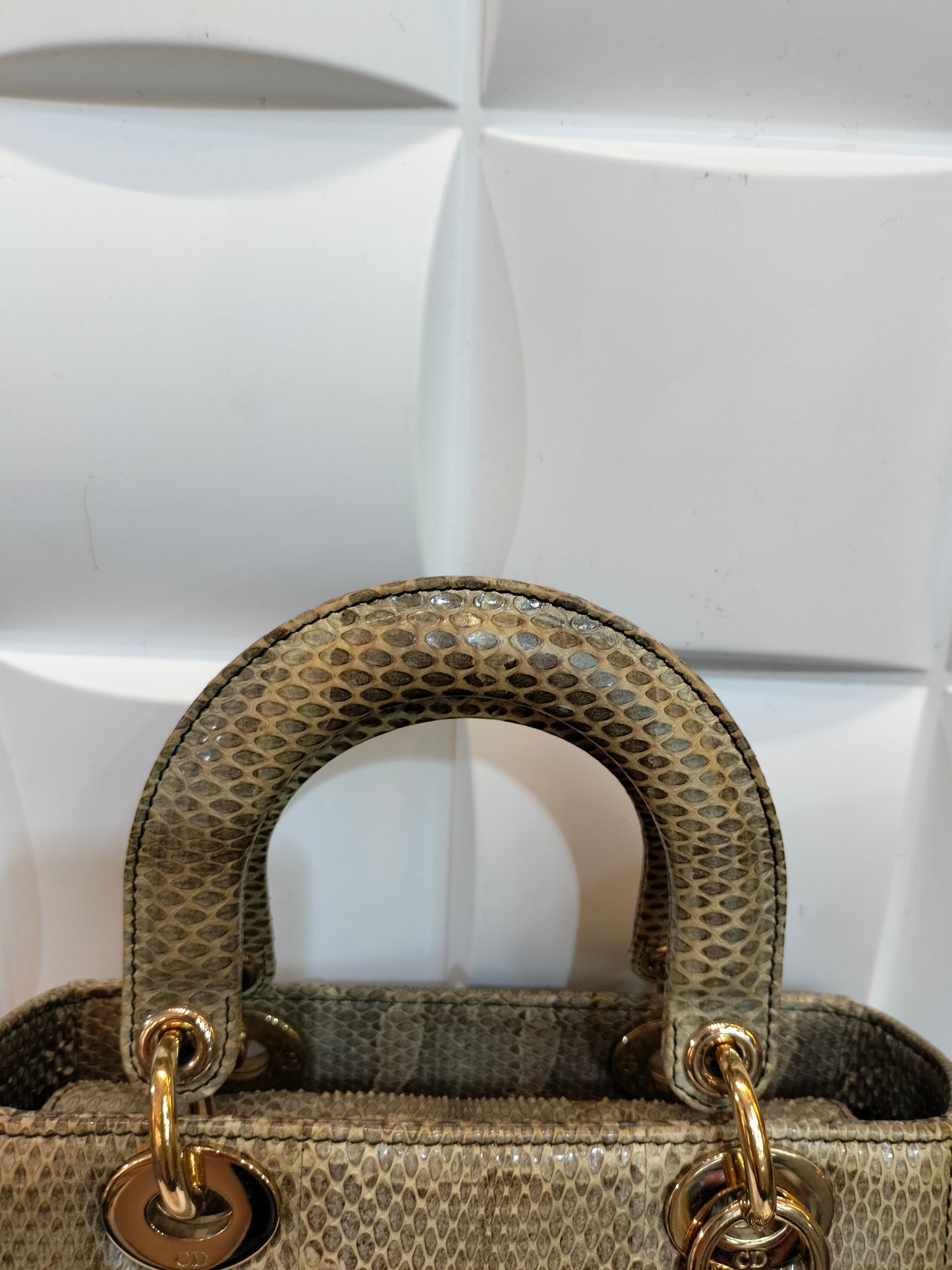 Lady Dior Small Python GHW 2018