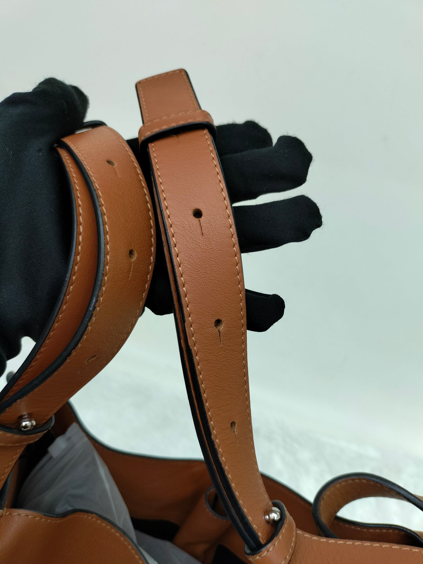 Loewe Hammock Small Tan SHW 2016