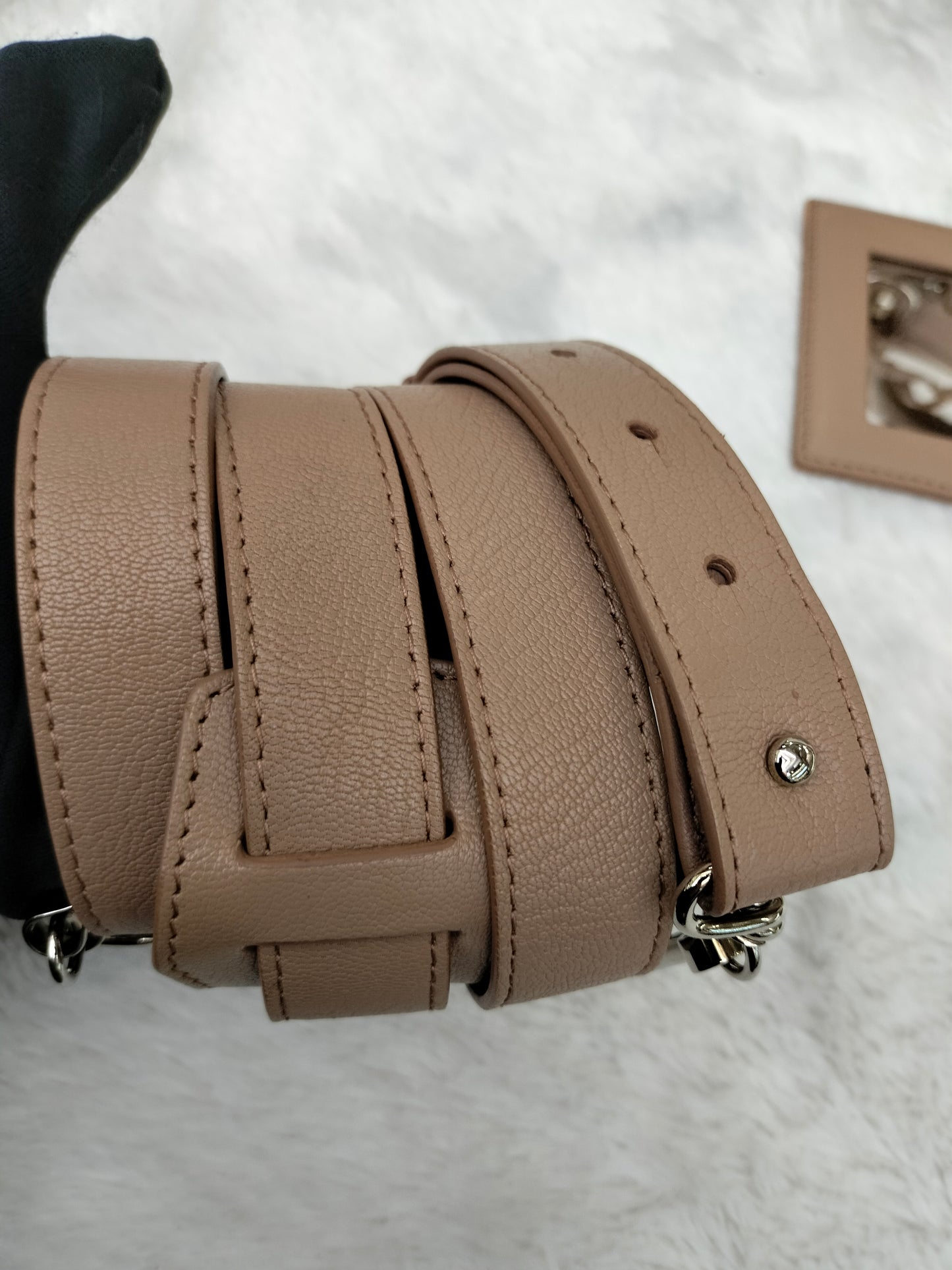 Balenciaga Small City Edge Rose De Sables SHW