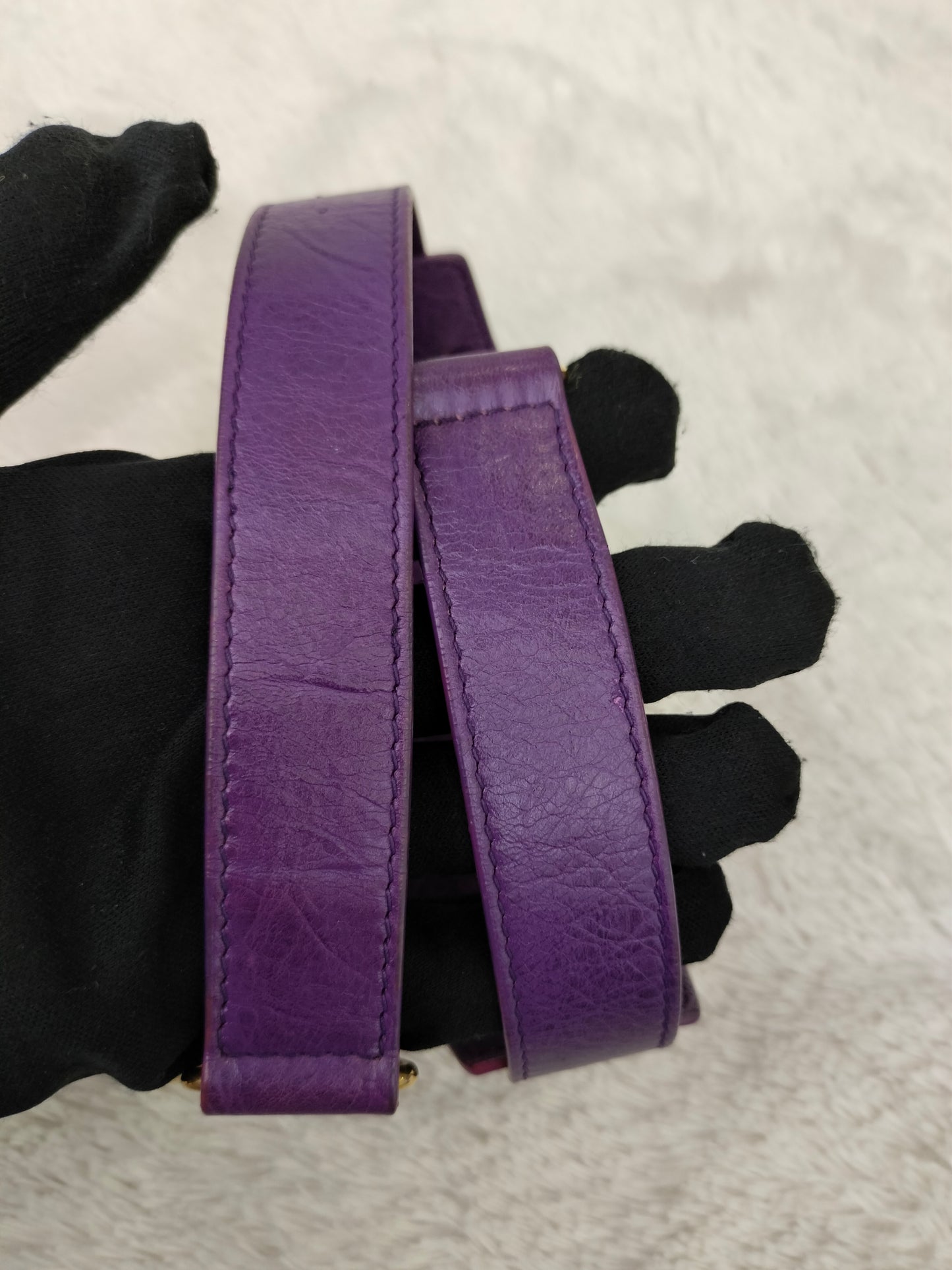 Balenciaga City Reguler Purple GHW 2012