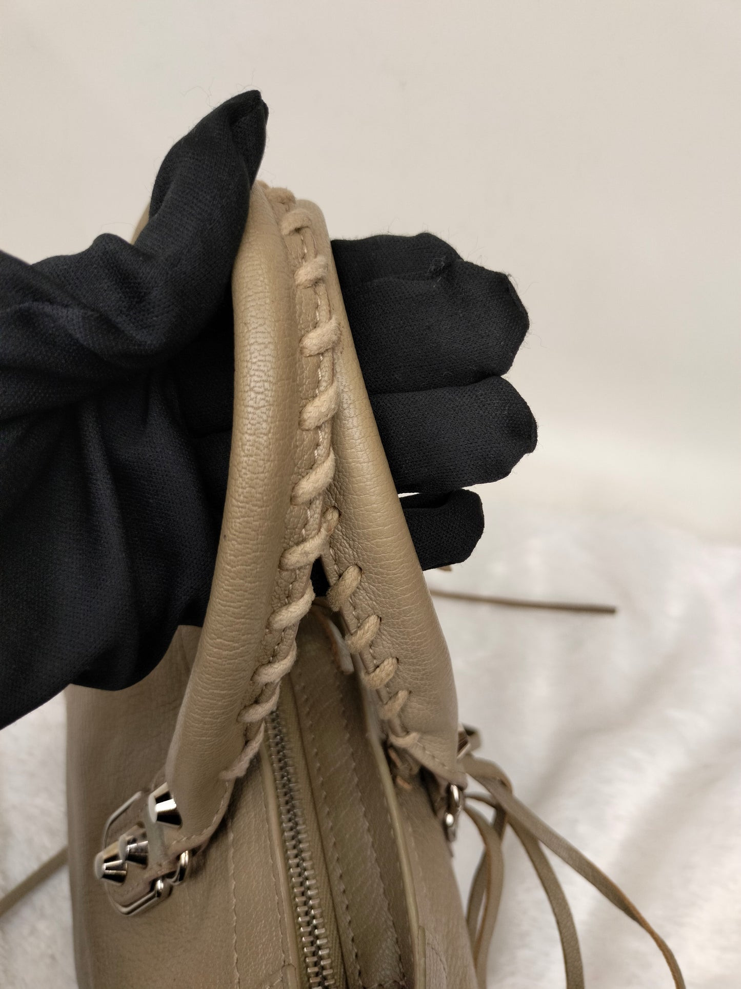 Balenciaga Small City Edge Taupe SHW 2017