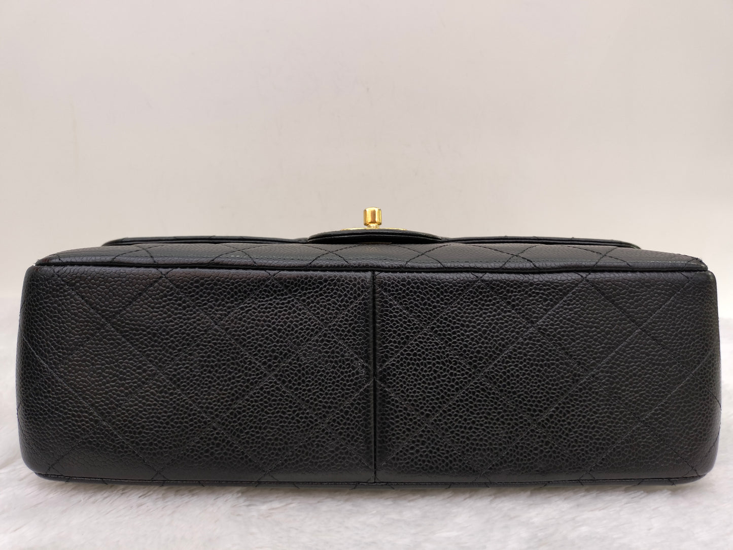 Chanel Jumbo Caviar Black GHW DF #18