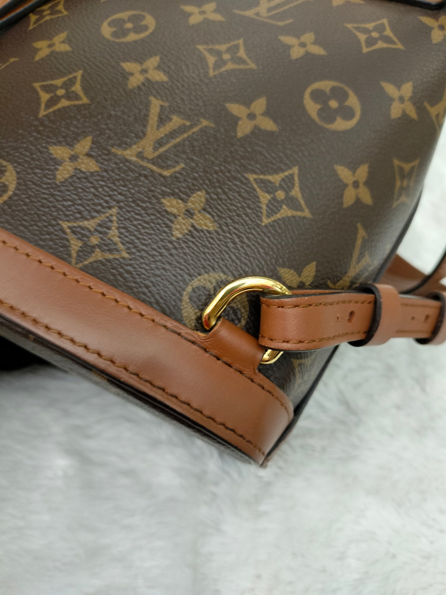 LV Dauphine Backpack PM Monogram Reverse 2020
