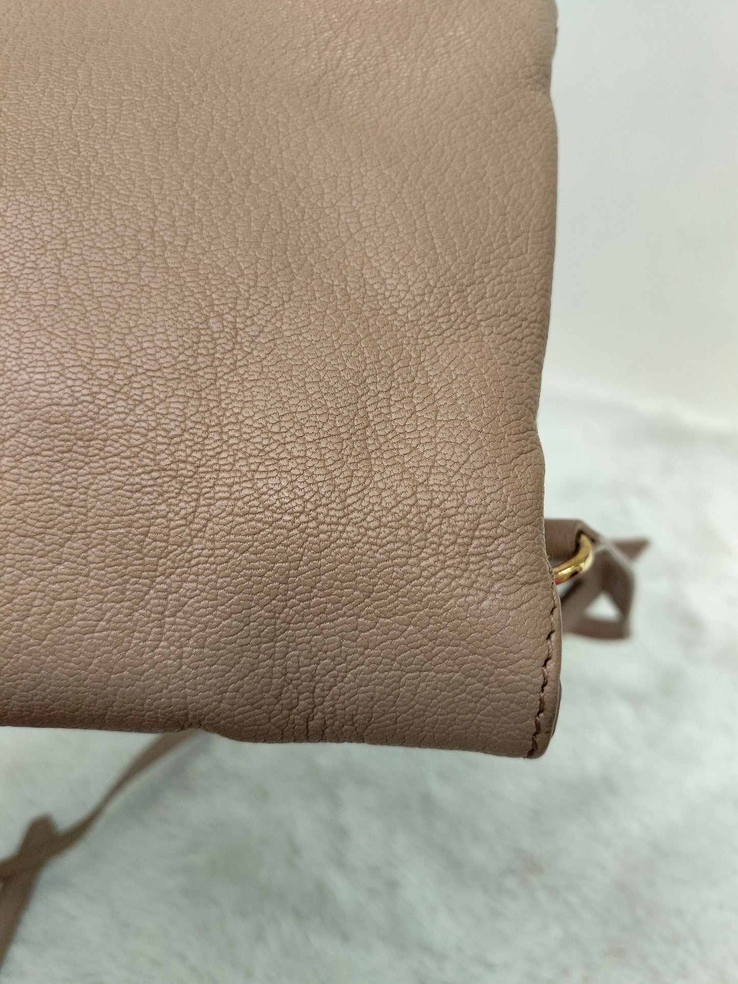 Balenciaga Envelope Clutch Rose De Sable GHW
