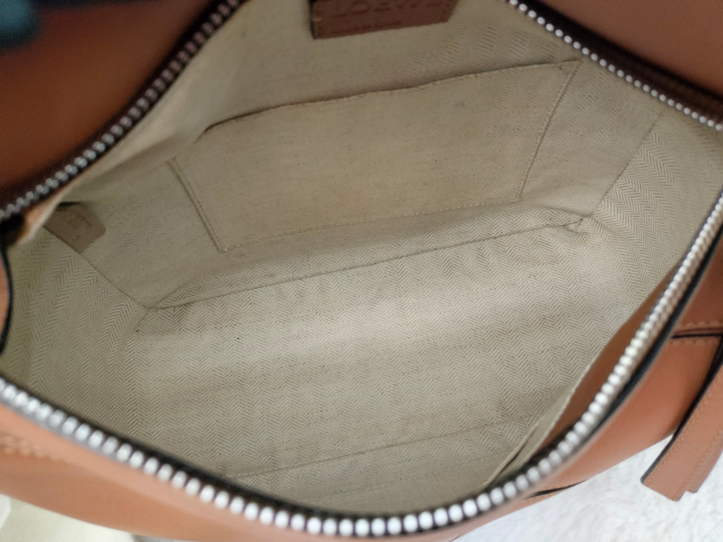 Loewe Puzzle Small Tan SHW 2018