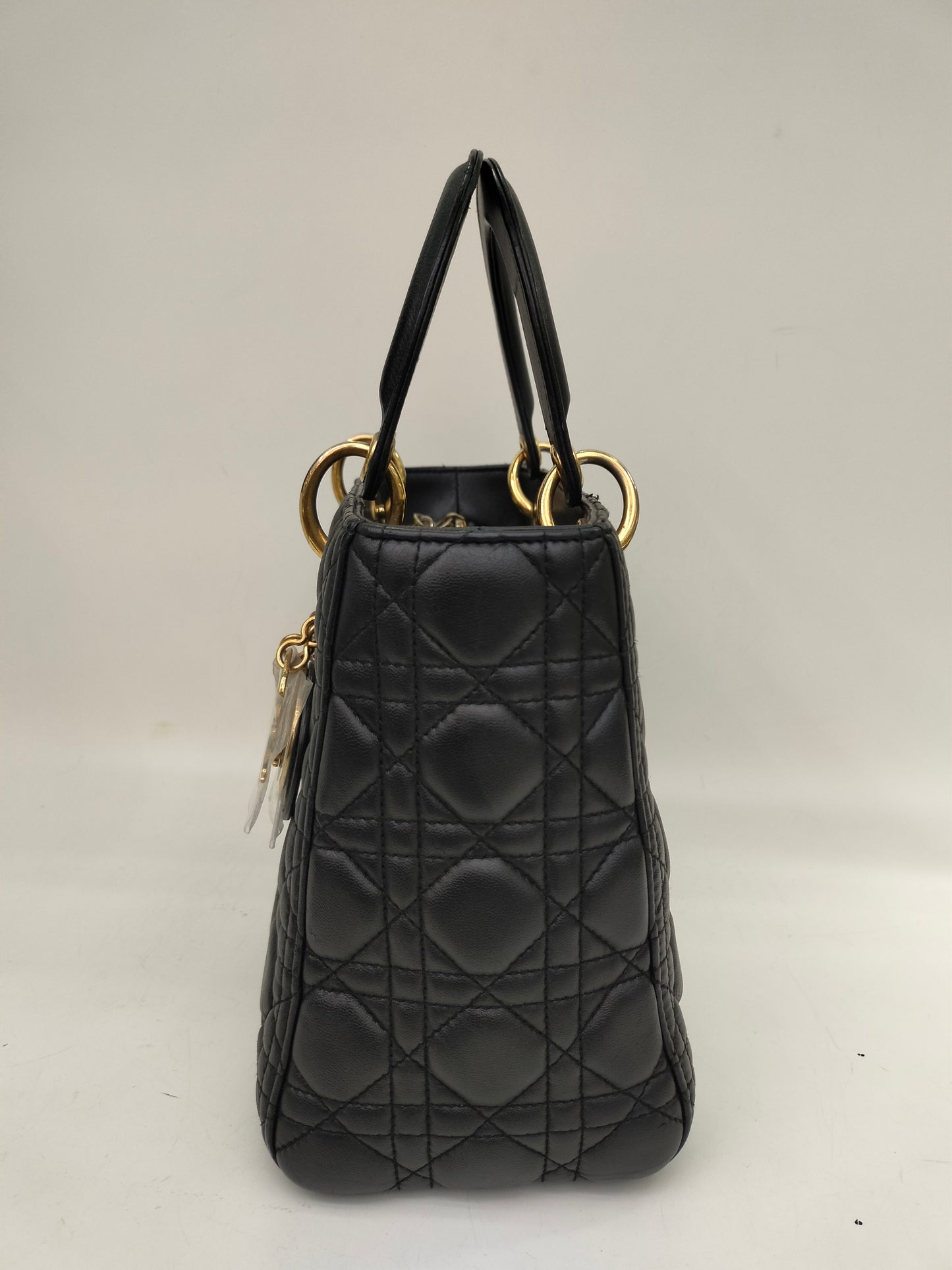 Lady Dior Medium Lamb Black GHW 2014