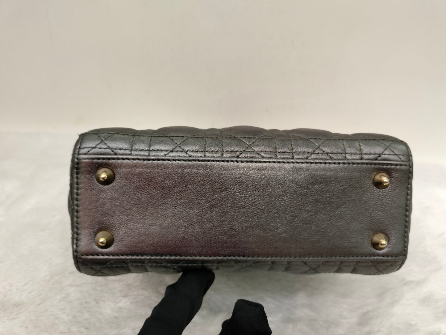 Lady Dior Small Gun Metal GHW 2019