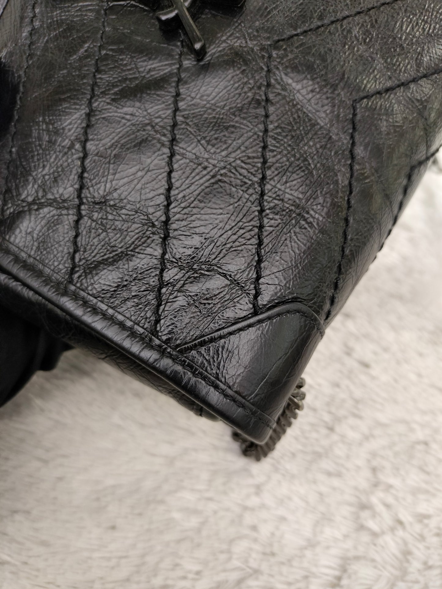 YsL Niki WOC Calfskin Black RHW 2019