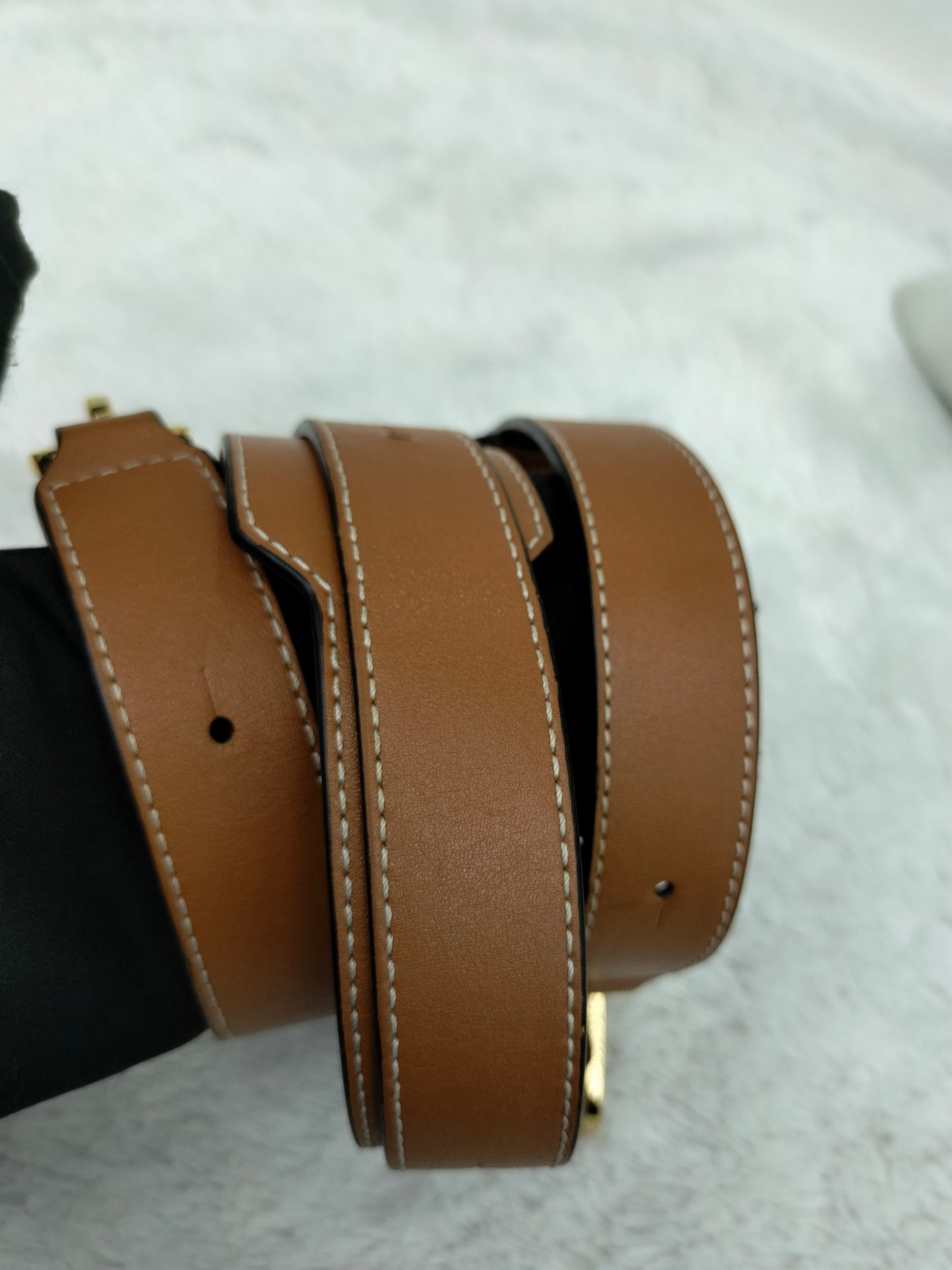 Loewe Puzzle Medium Grained Tan GHW 2018