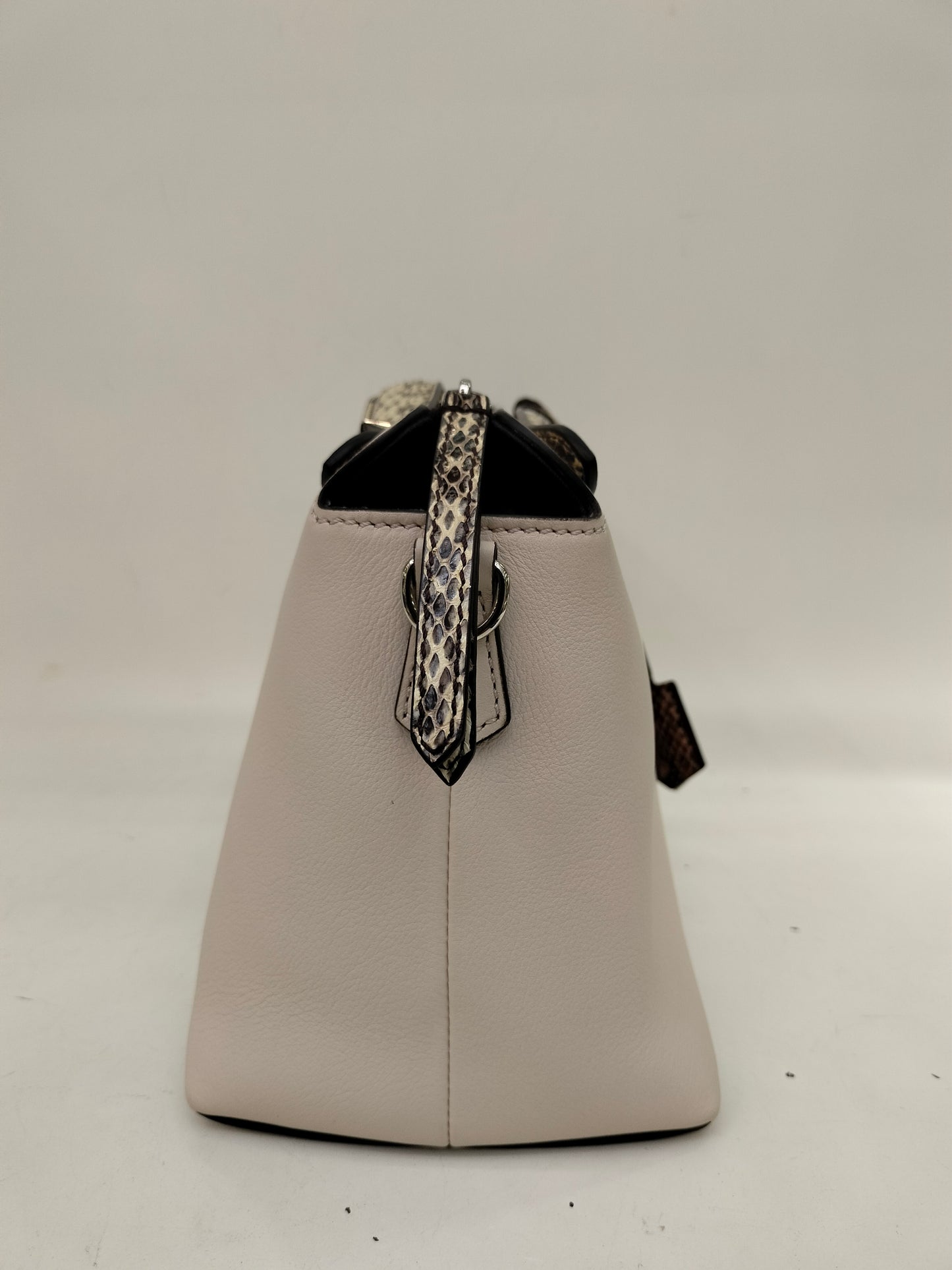 Fendi BTW Medium Off White Handle Python SHW 2017