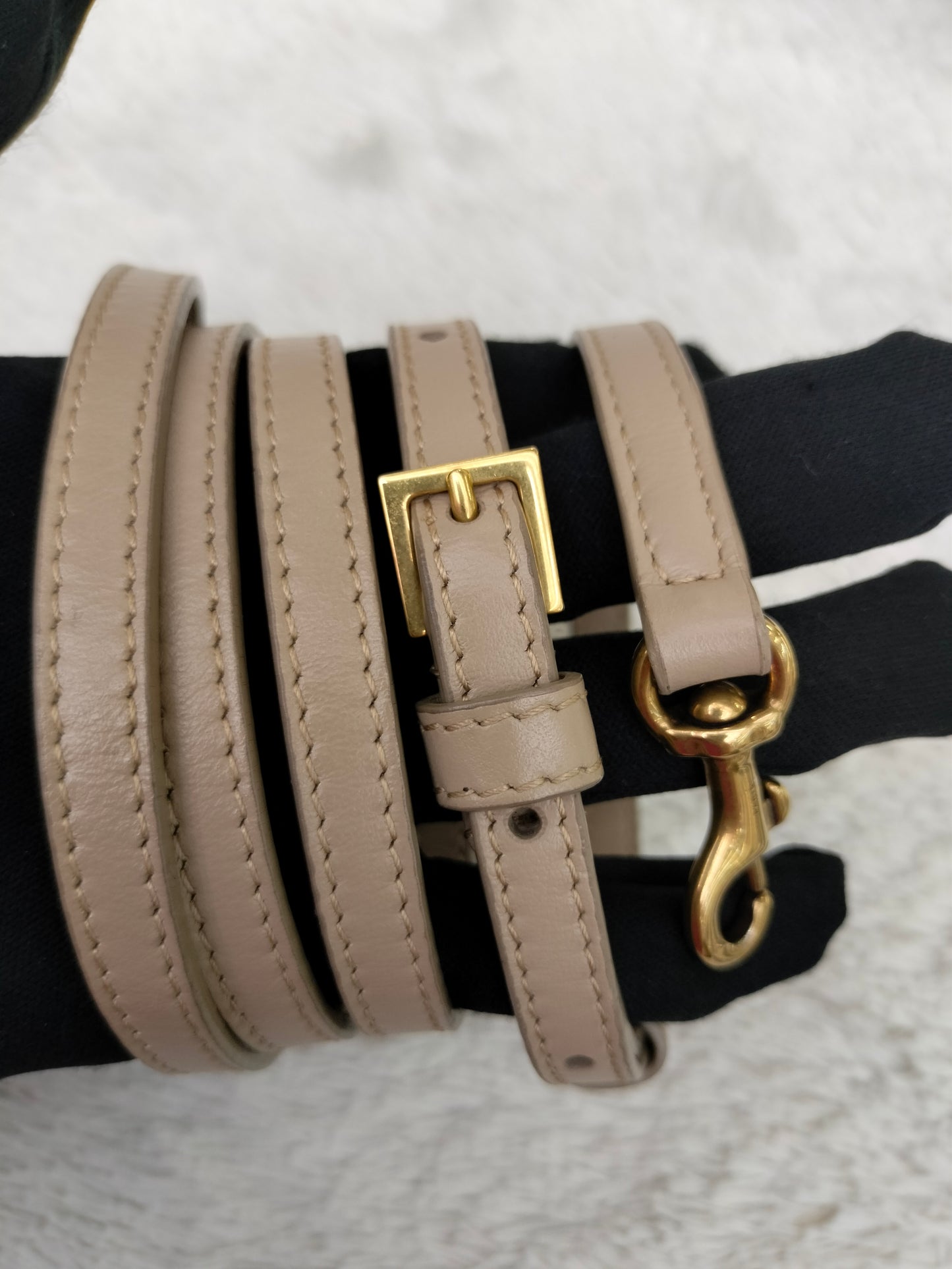 YsL Lou Lou Toy Chevron Beige GHW 2022