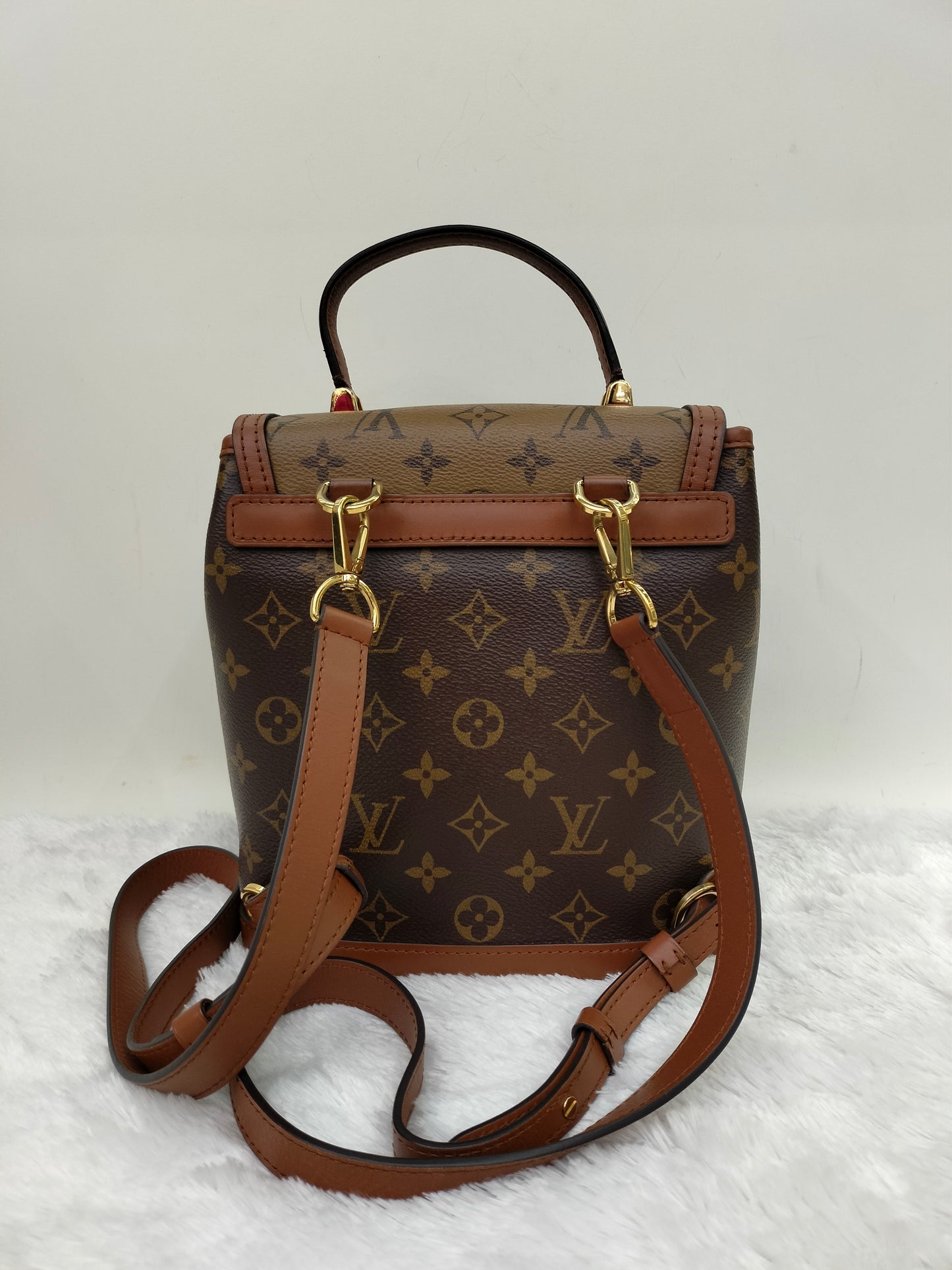 LV Dauphine Backpack PM Monogram Reverse 2020