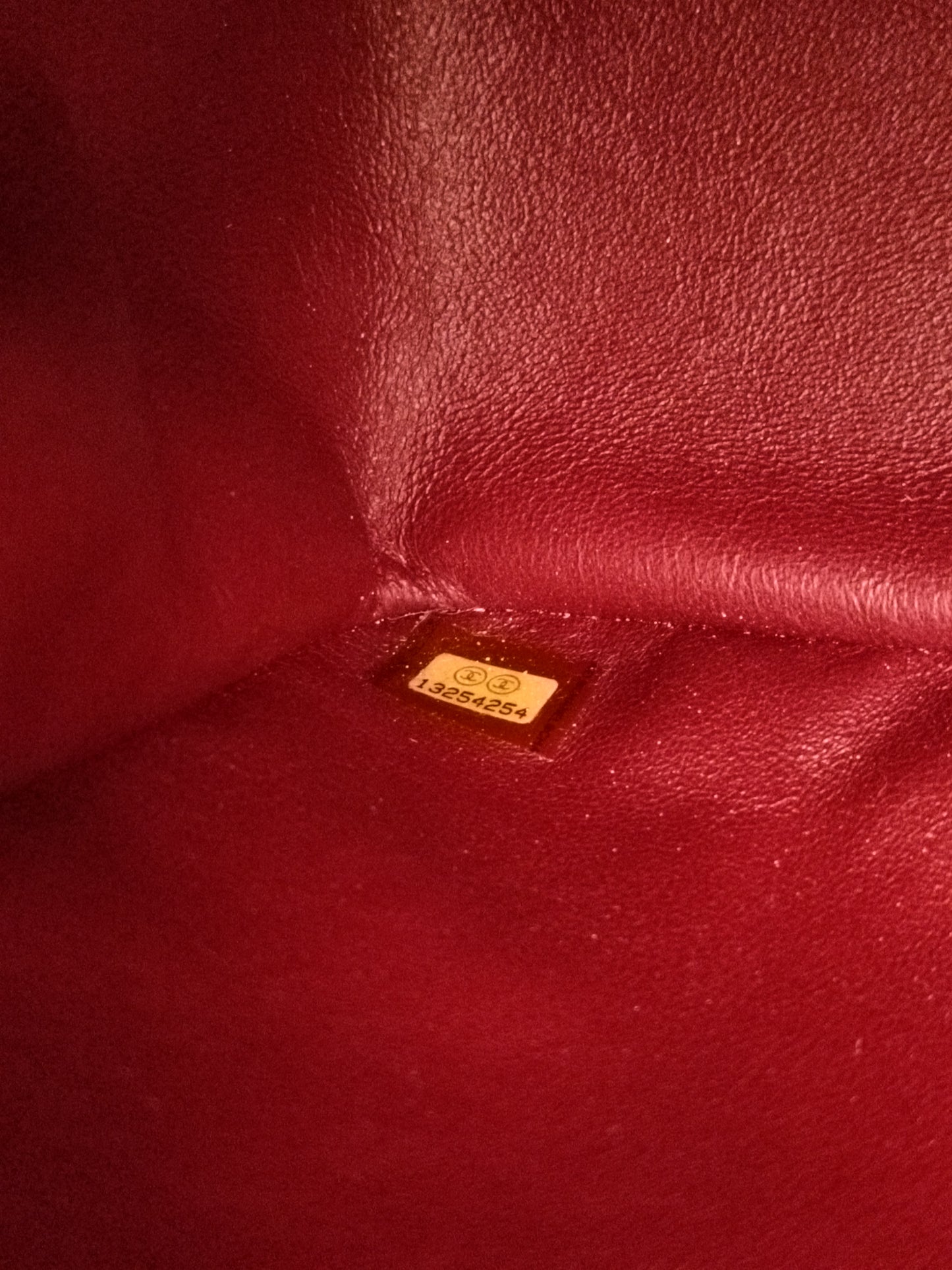 Chanel Jumbo Lamb Bordeaux Dark Red Ombre Pink RGHW SF #13