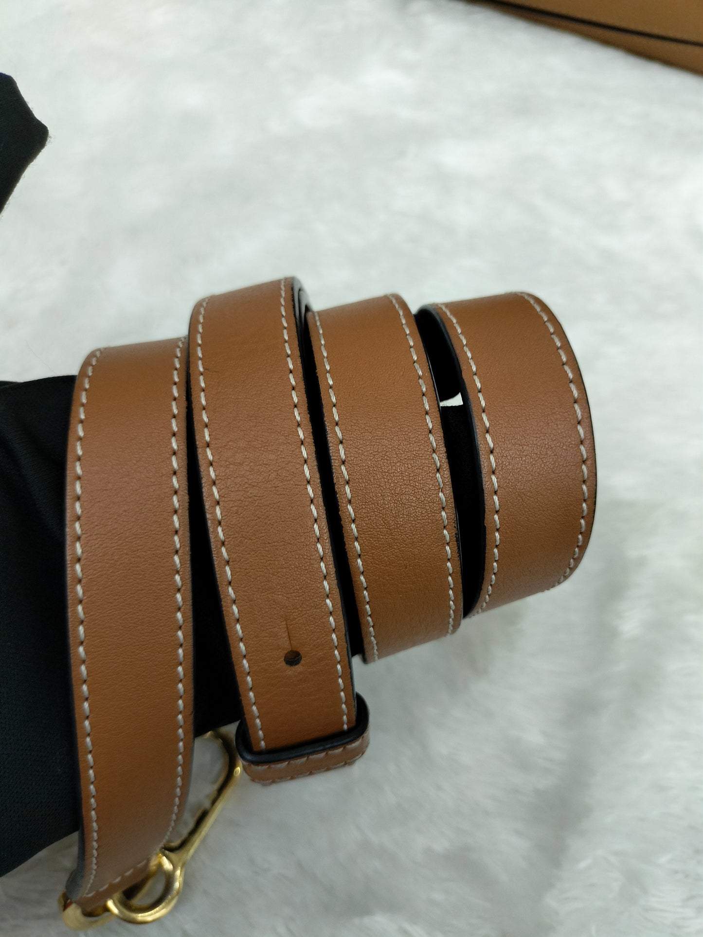 Loewe Puzzle Small Grained Caramel GHW 2020