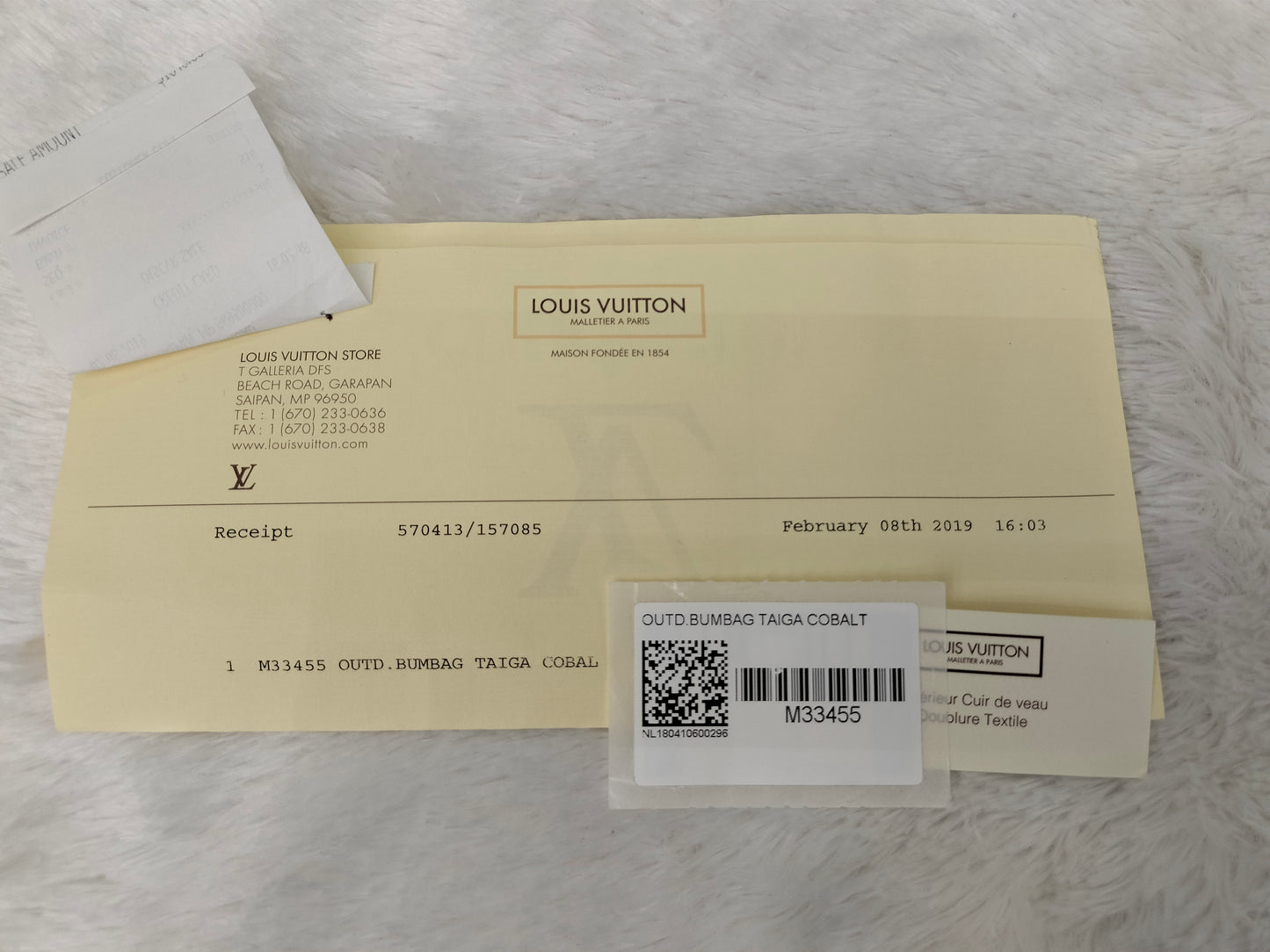 LV Outdoor Bumbag Taiga Cobalt 2019