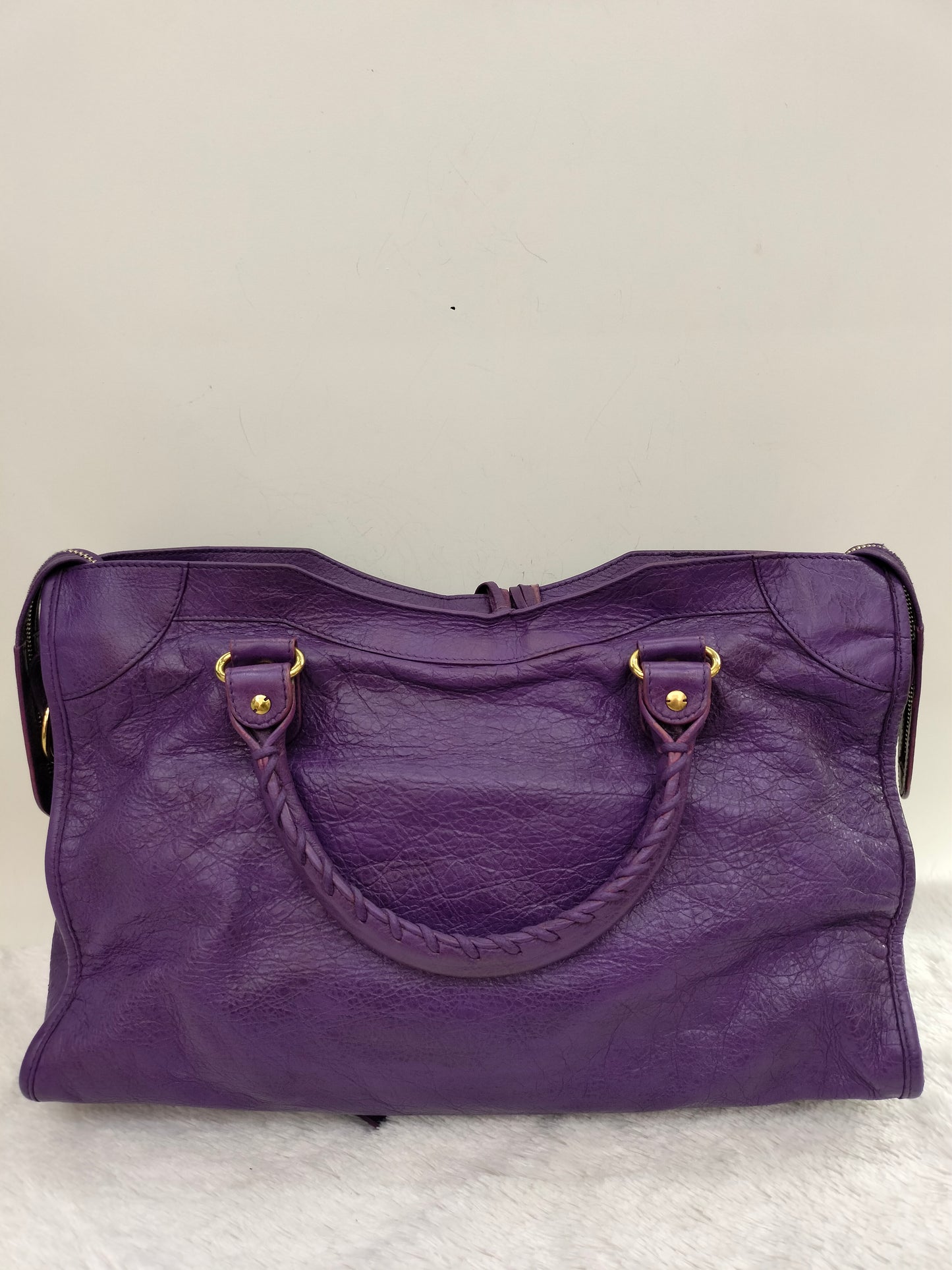 Balenciaga City Reguler Purple GHW 2012