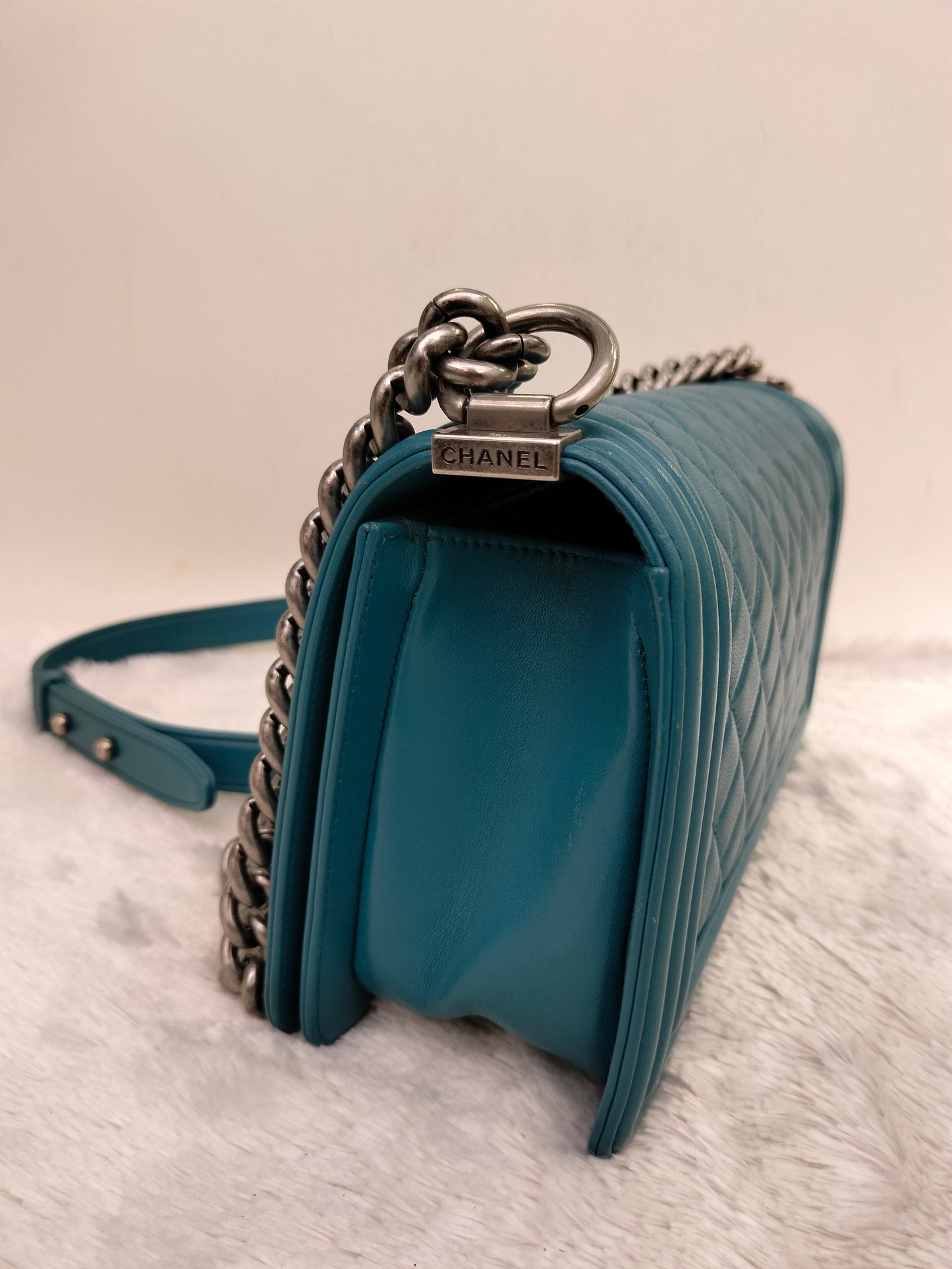 Chanel Boy 25 Lamb Toscha RHW #19