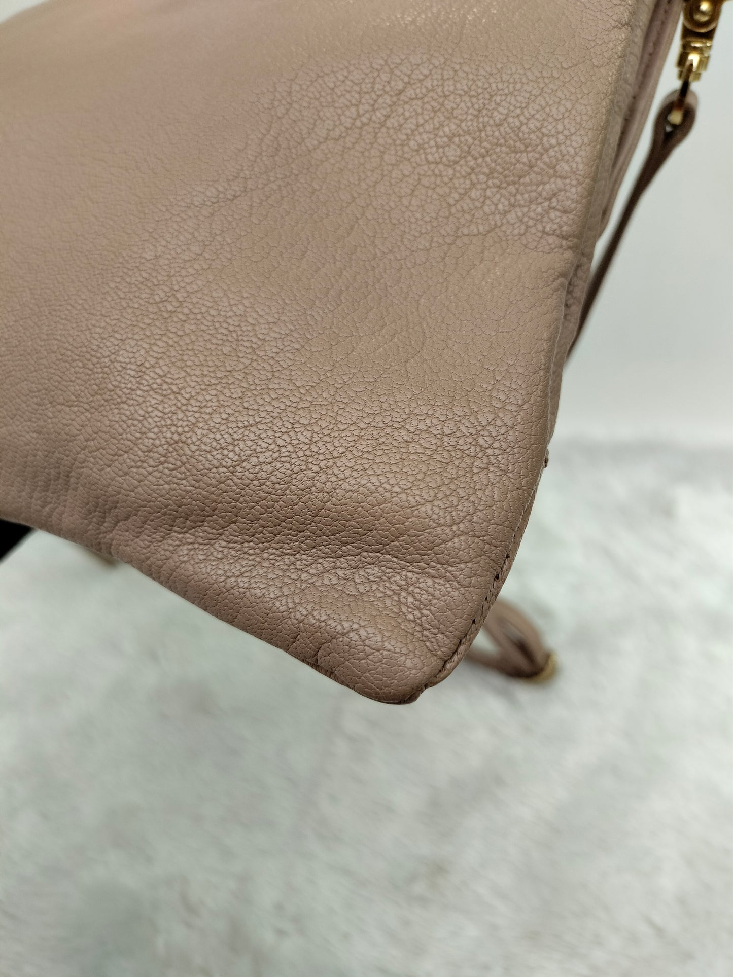 Balenciaga Envelope Clutch Rose De Sable GHW