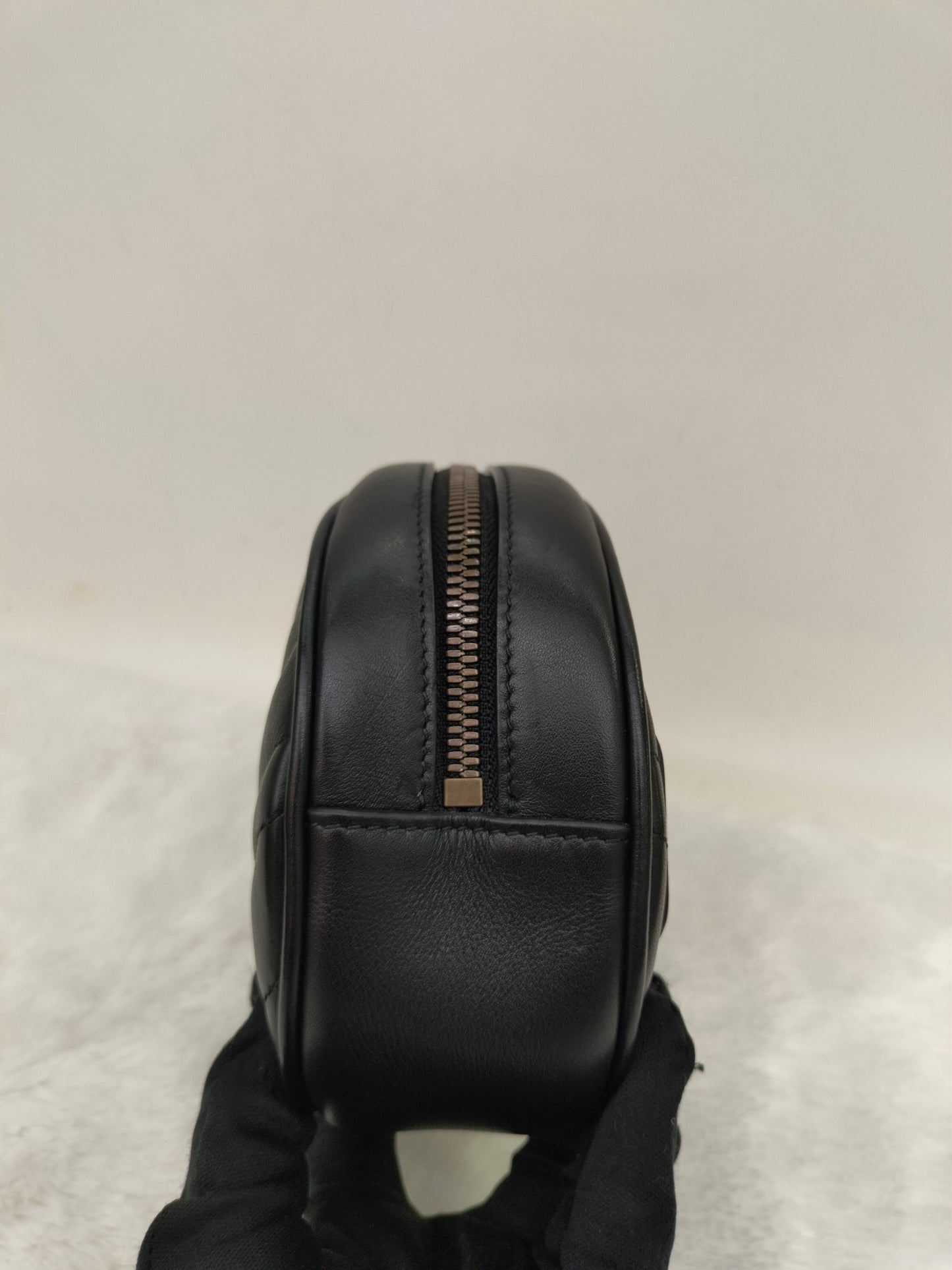 Gucci Marmont Belt Bag Black GHW