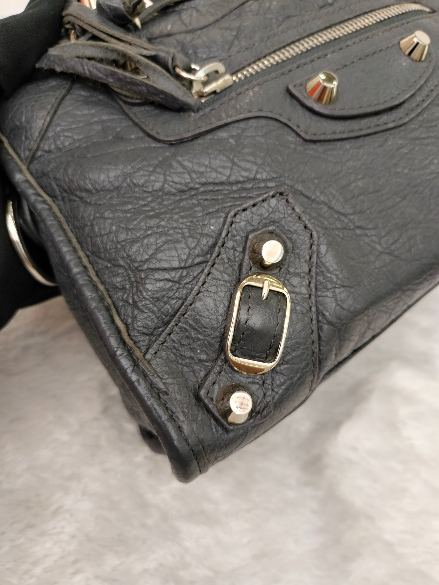 Balenciaga Mini City Gris SHW