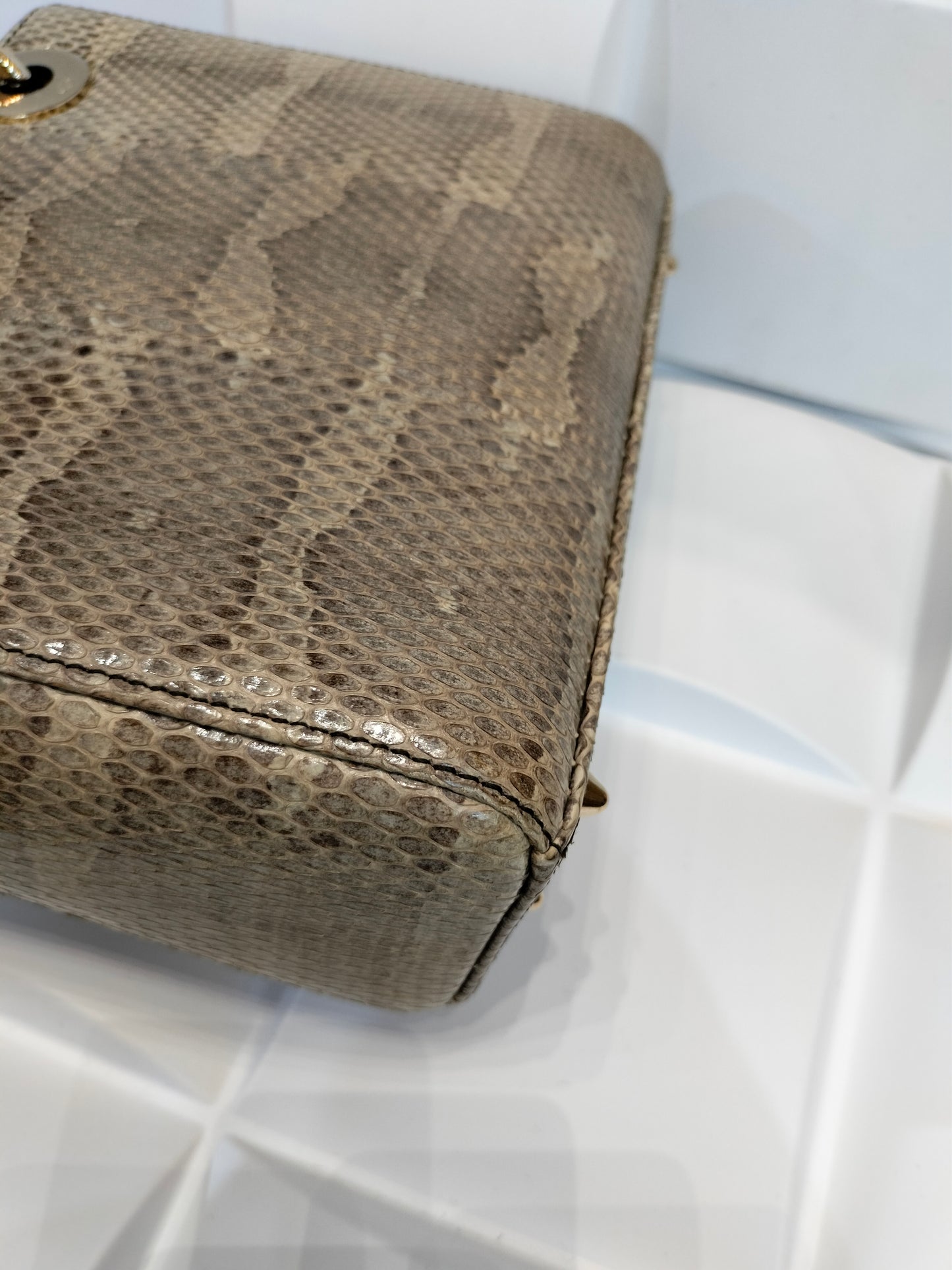 Lady Dior Small Python GHW 2018