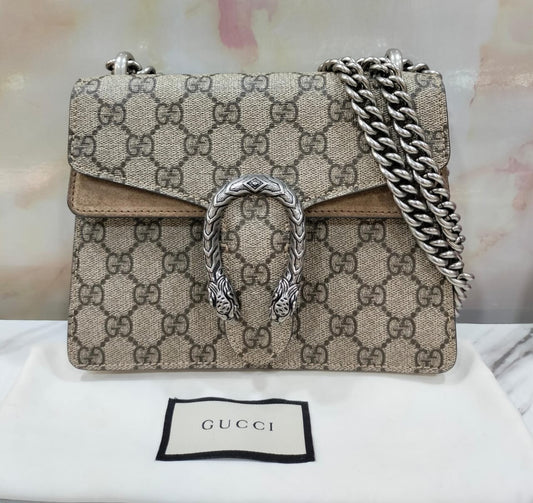 Gucci Dionysus Mini Beige Ebony GHW